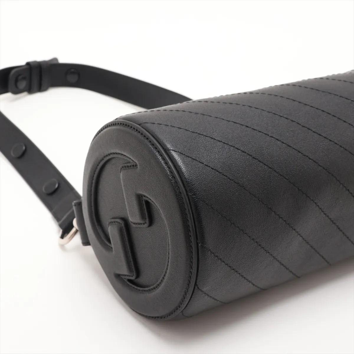 Blondie Leather Shoulder Bag, Black, 760169 — view 4
