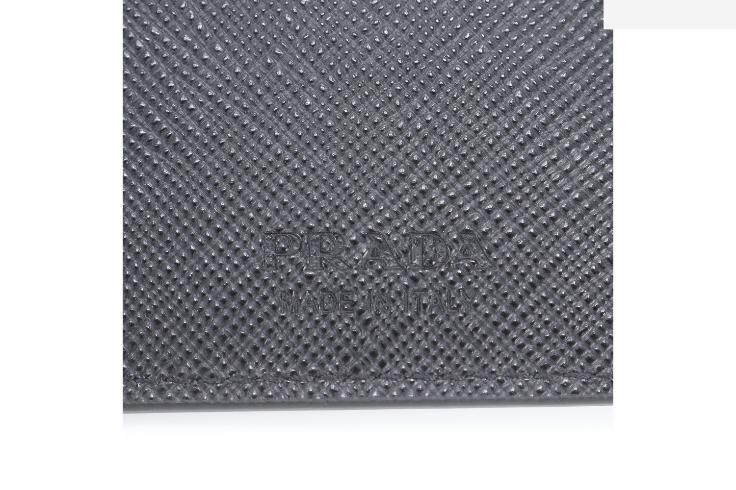 Saffiano leather long wallet, bi-fold wallet — view 11