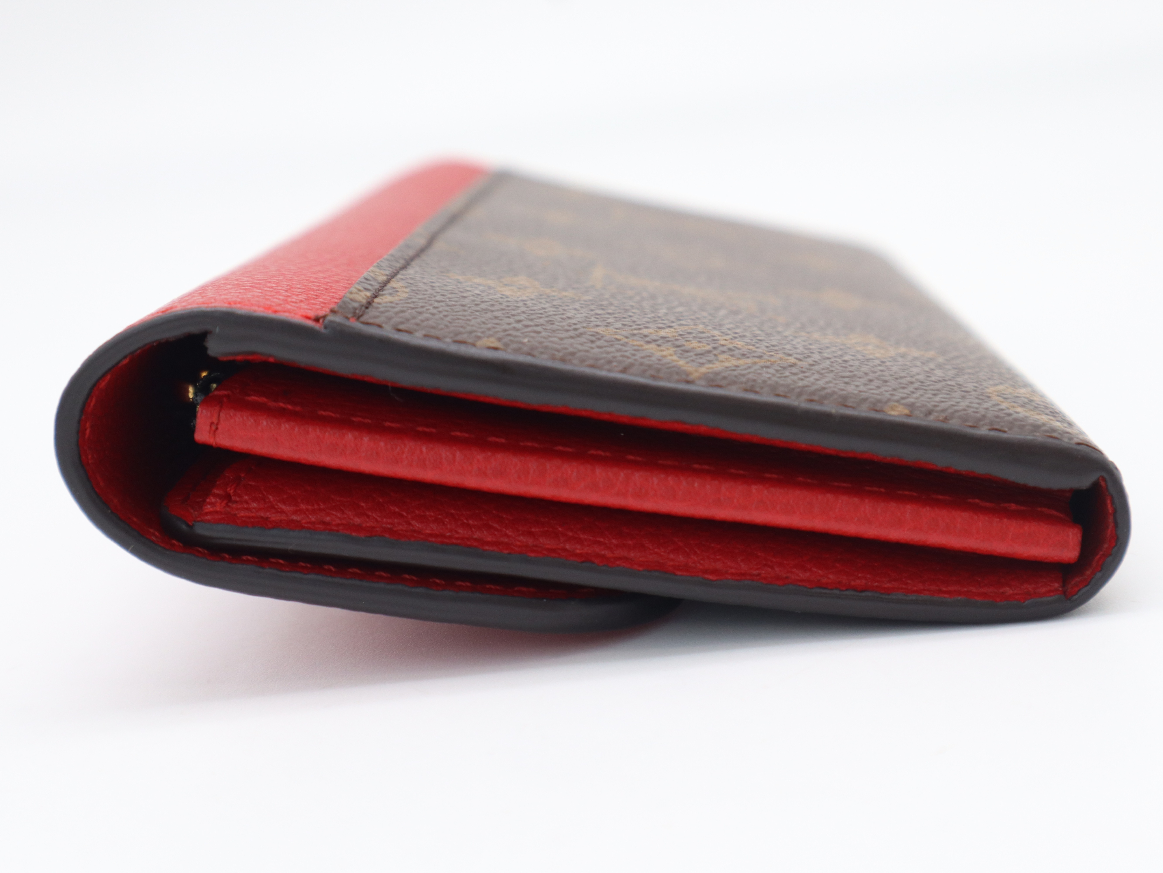 M61836 Monogram Portefeuille Venus Cerise Wallet with Dust Bag — view 6
