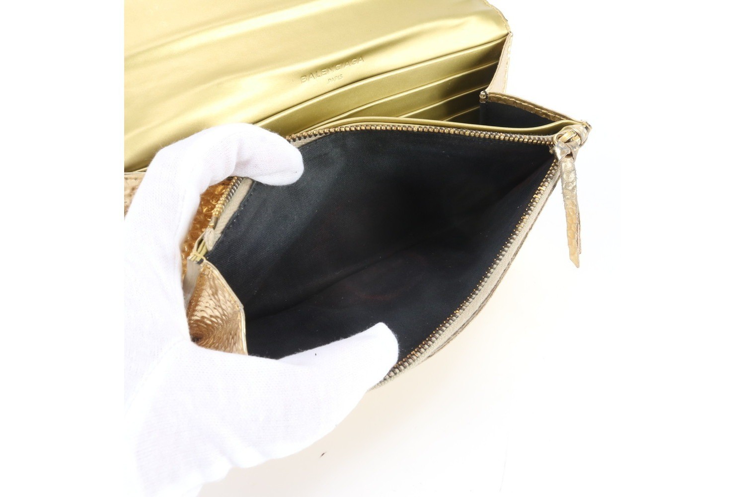 Giant Leather Long Wallet — view 7