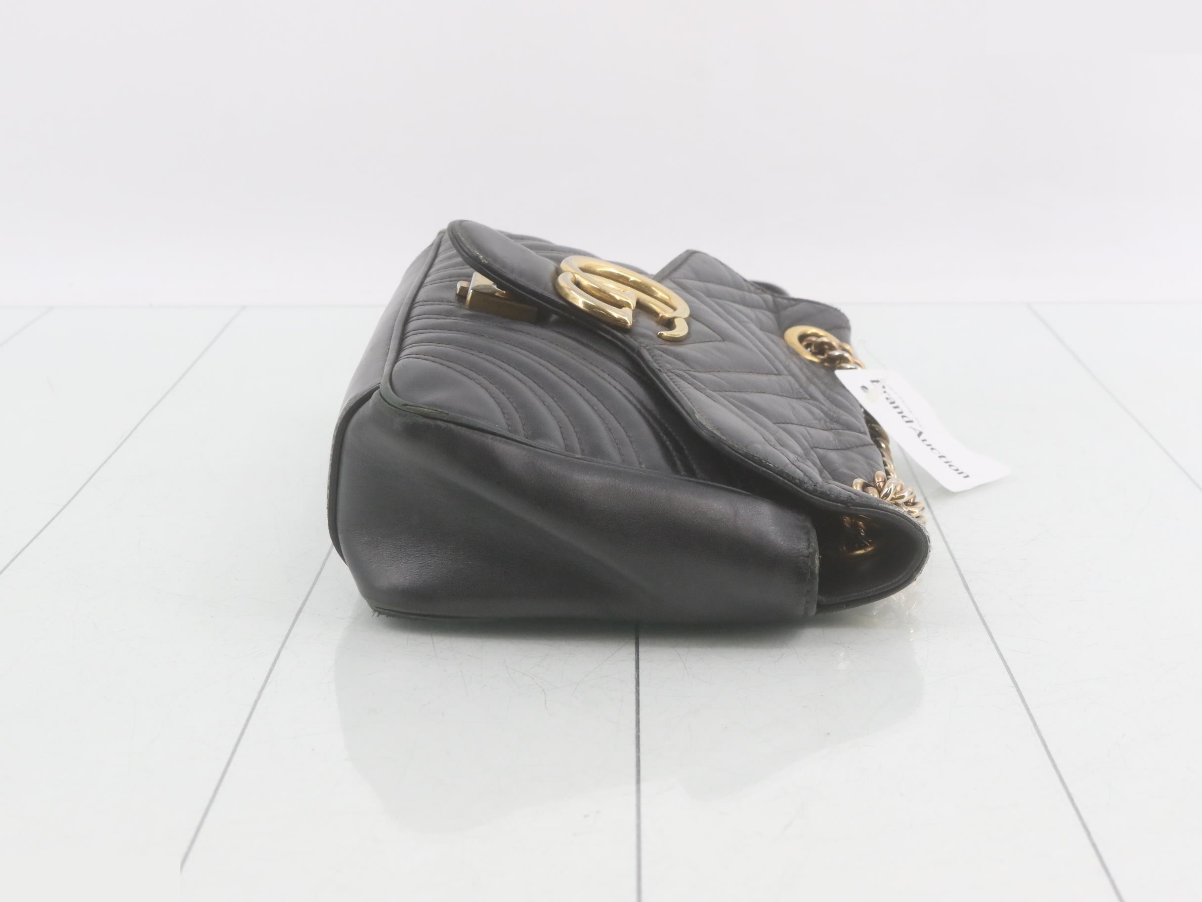 GG Marmont Shoulder Bag, Leather — view 3