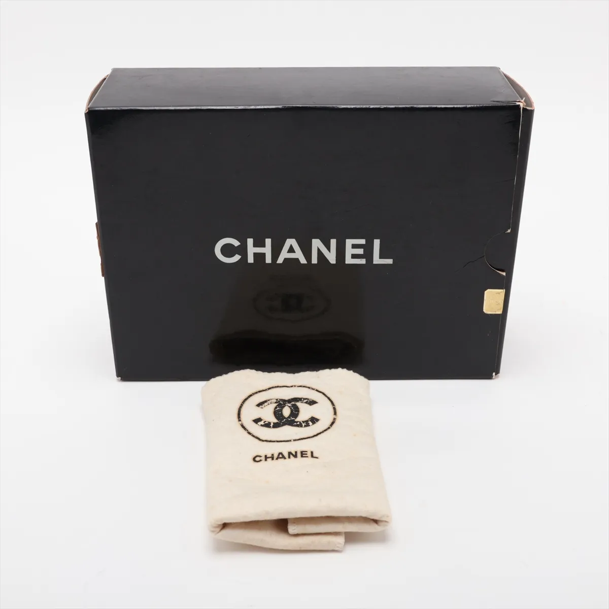 Matelassé 25 Lambskin Double Flap Double Chain Bag, Black with Gold Hardware, A01112 — view 12