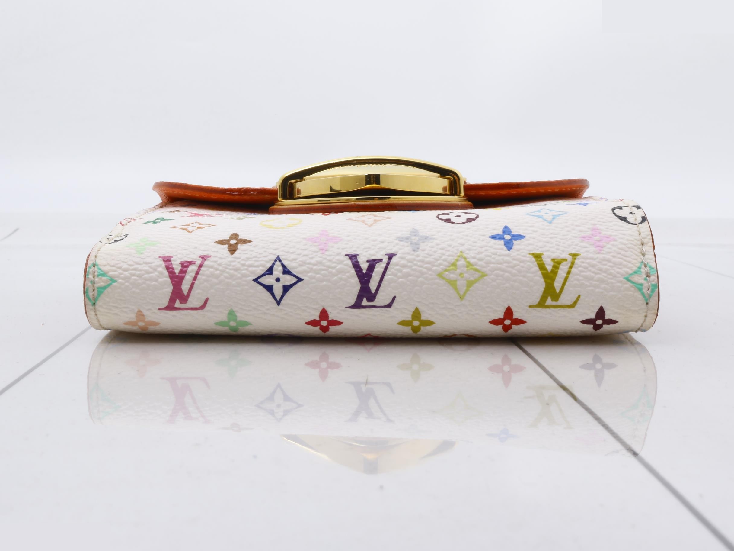 Portefeuille Joy Blanc Orange Koala Tri-fold Wallet Multicolor — view 3