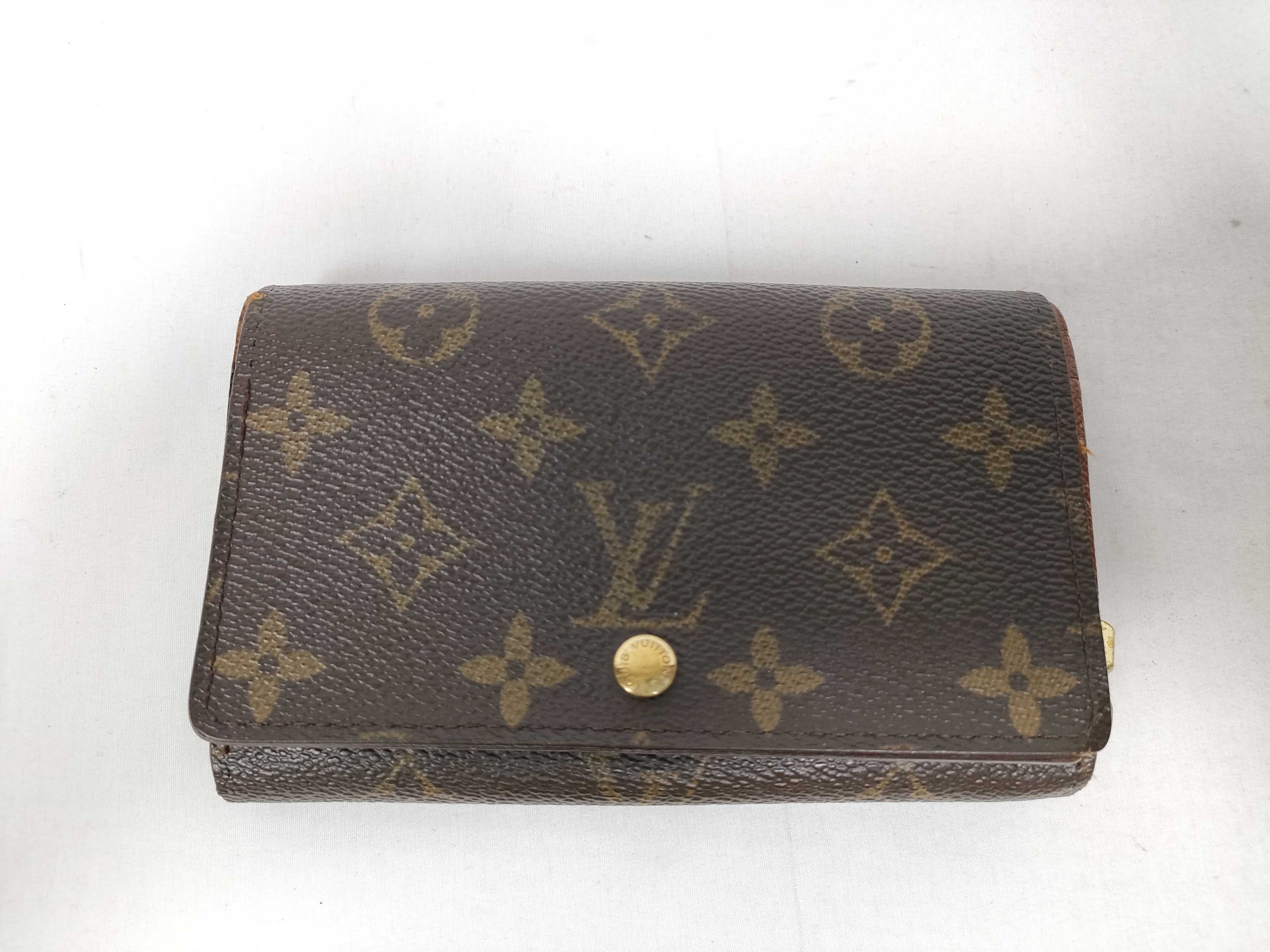 Monogram Louis Vuitton Portemonnaie Billet Trésor Folding Wallet