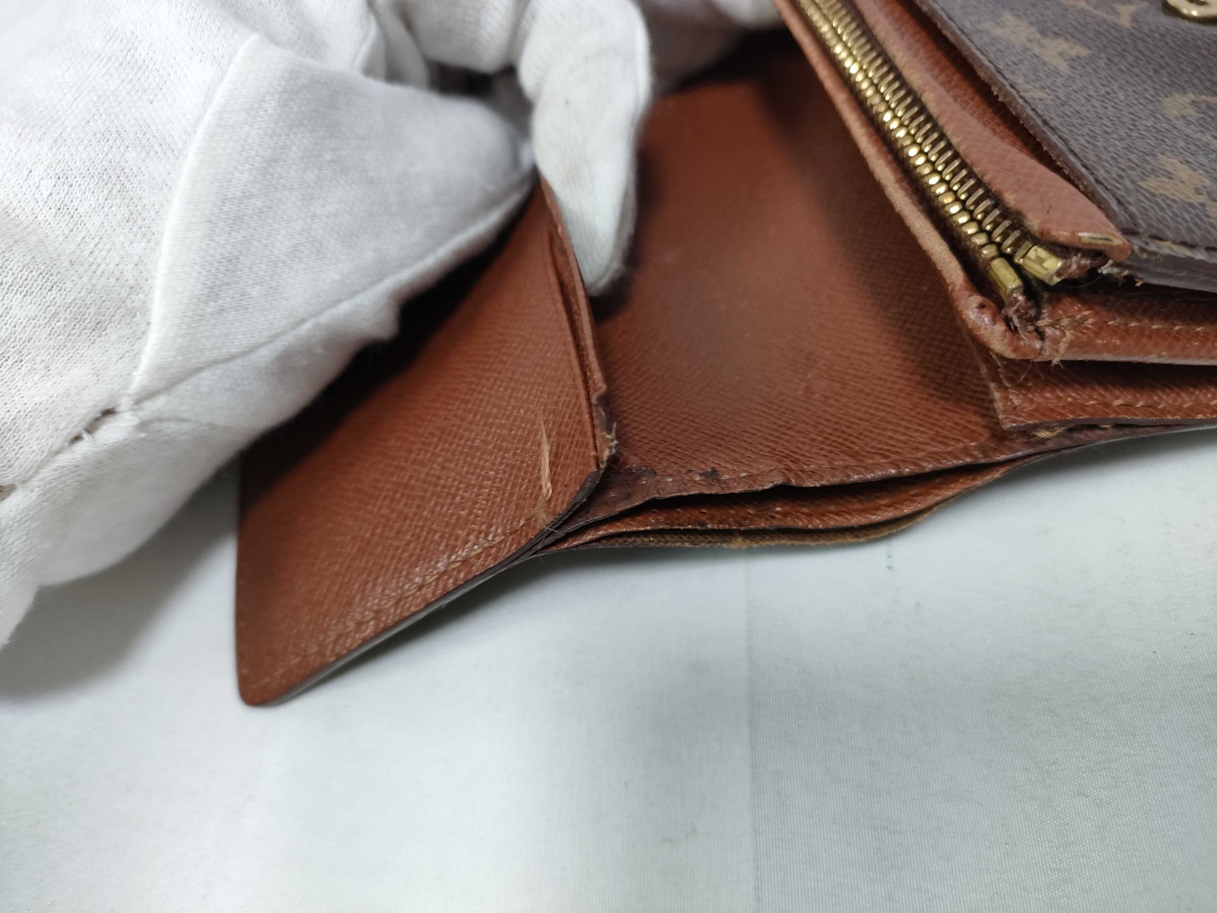 Monogram Louis Vuitton Portemonnaie Billet Trésor Folding Wallet — view 13
