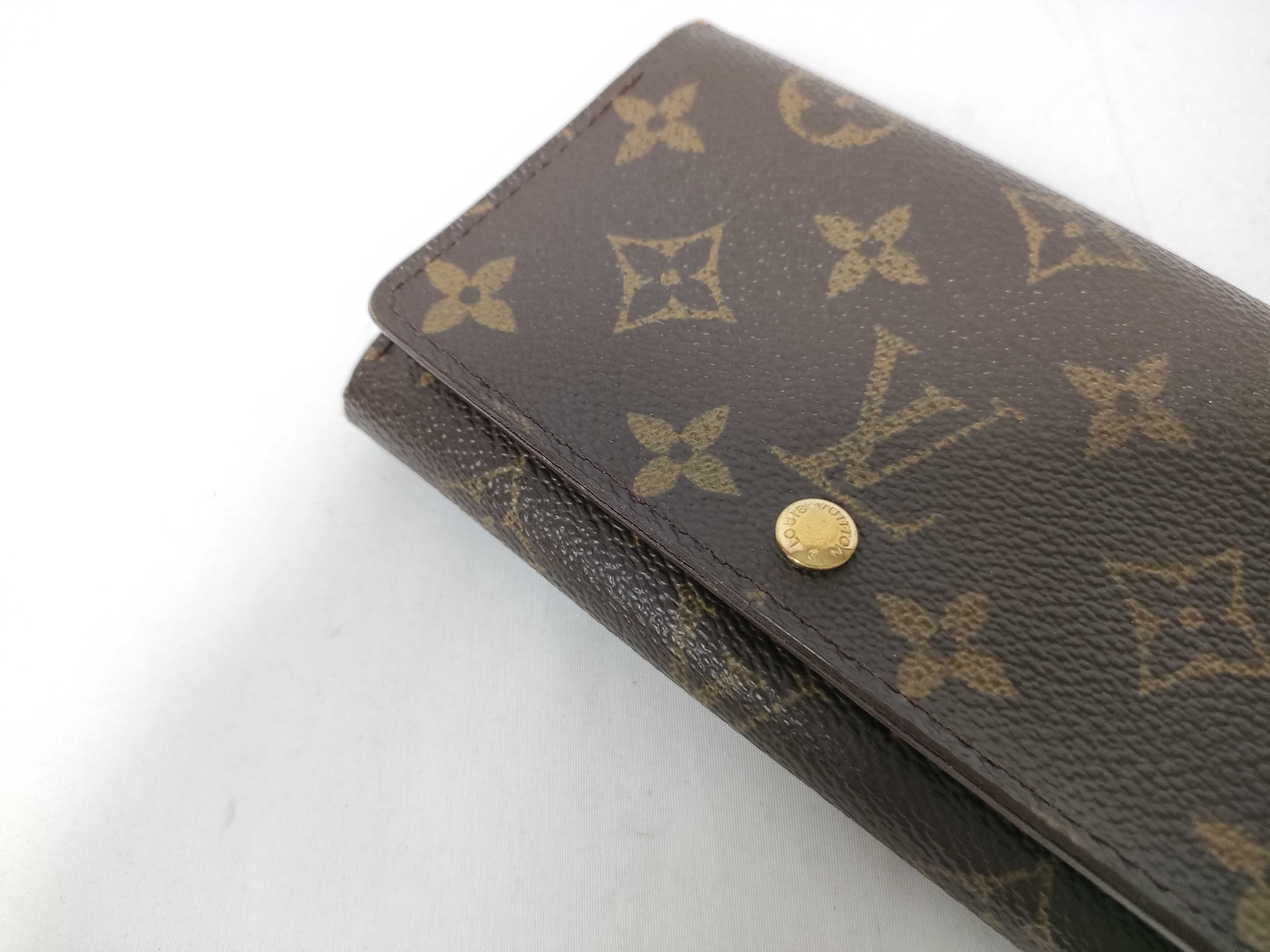 Monogram Louis Vuitton Portemonnaie Billet Trésor Folding Wallet — view 4