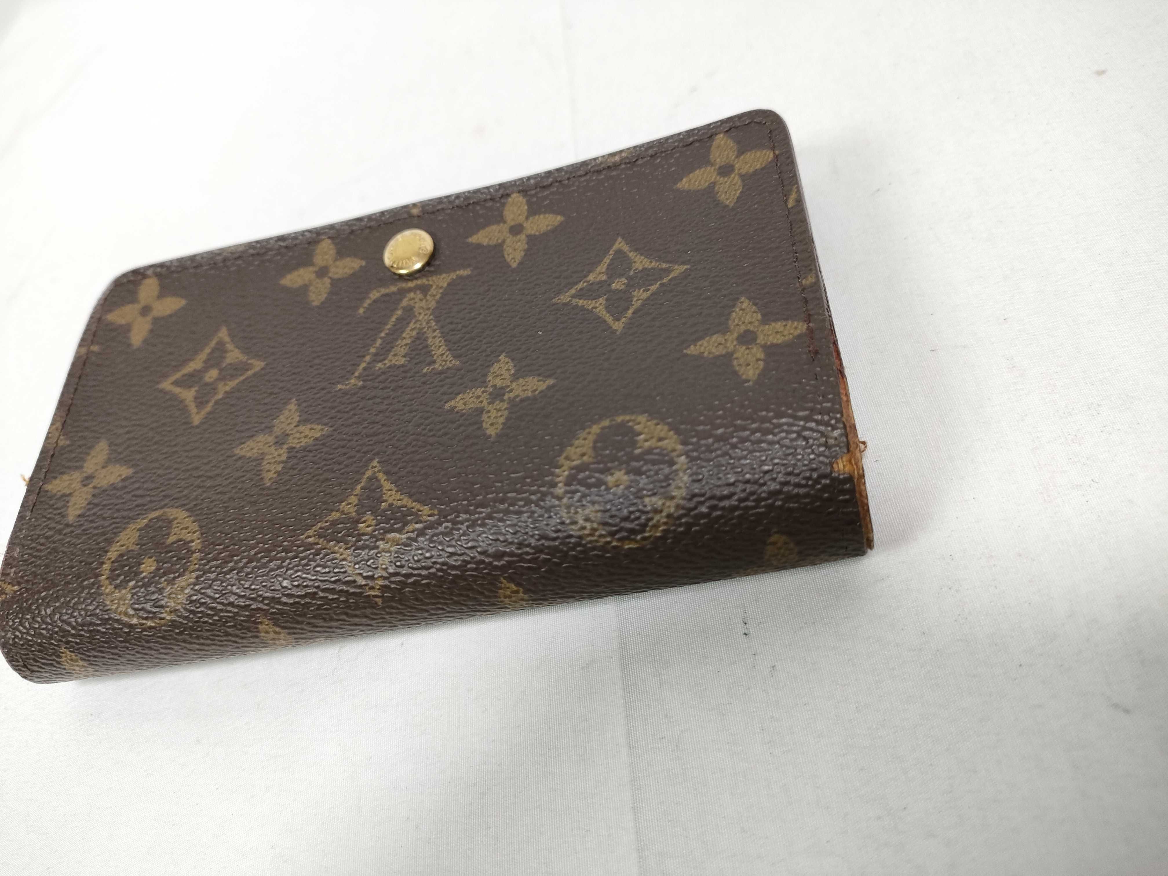 Monogram Louis Vuitton Portemonnaie Billet Trésor Folding Wallet — view 7