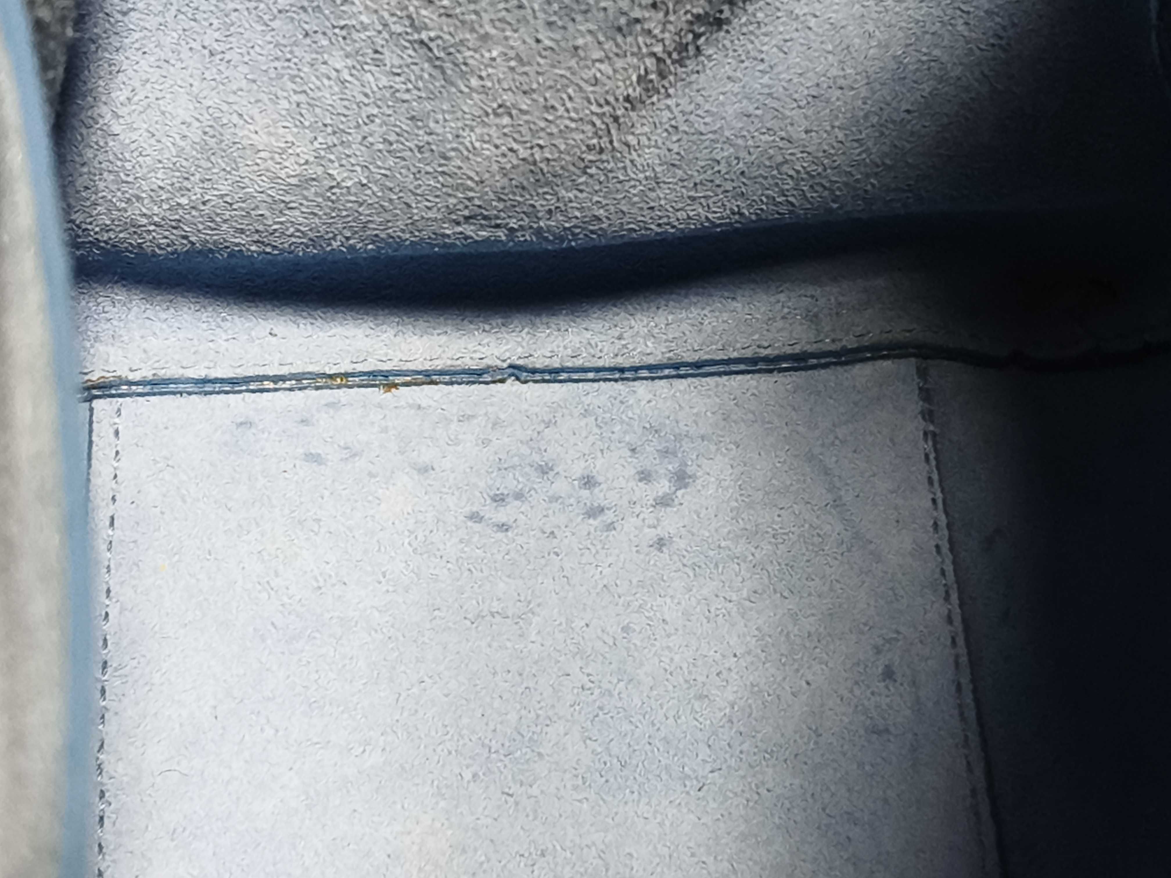 PH-YSL Blue Leather Handbag — view 13