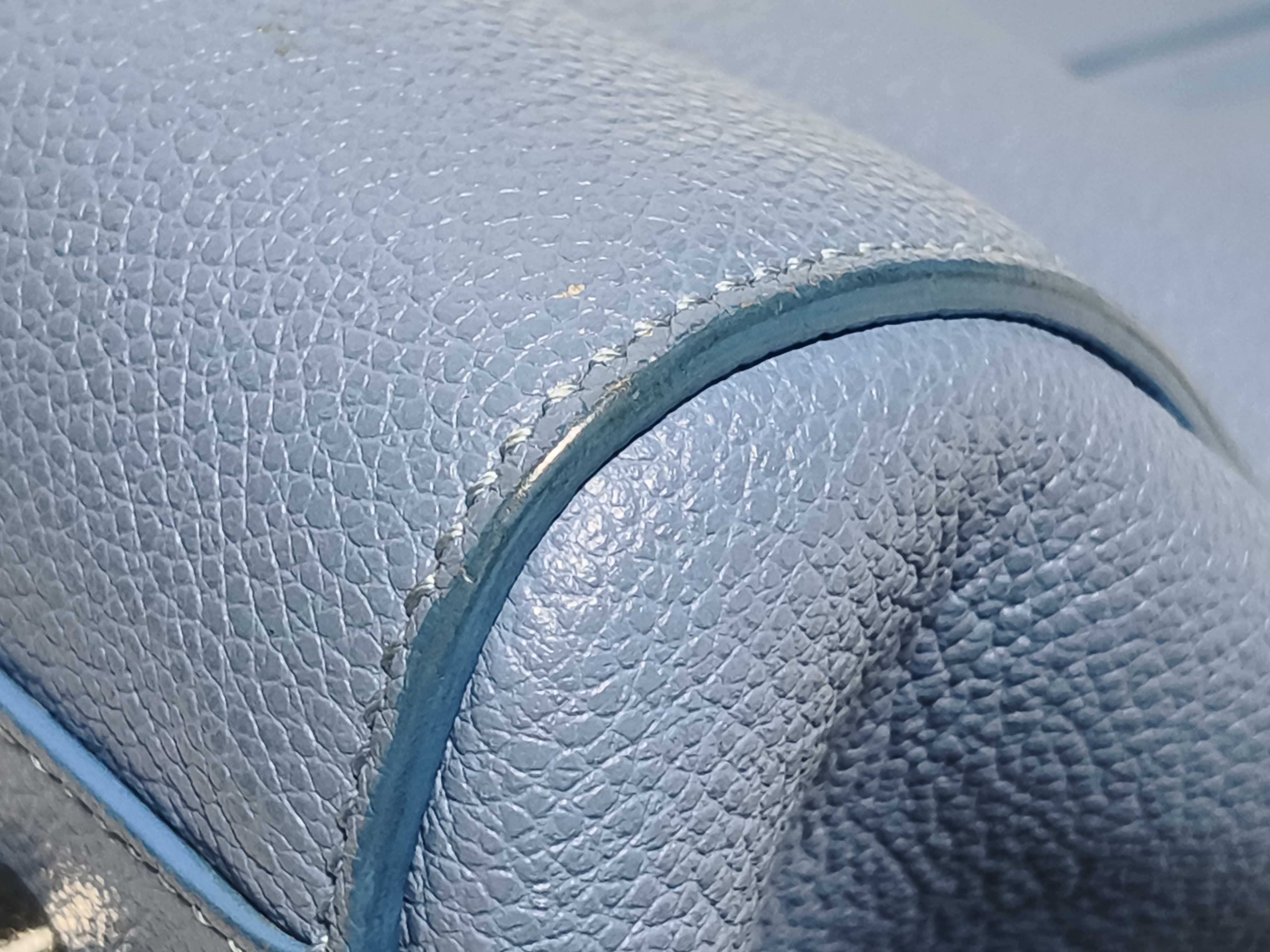 PH-YSL Blue Leather Handbag — view 7