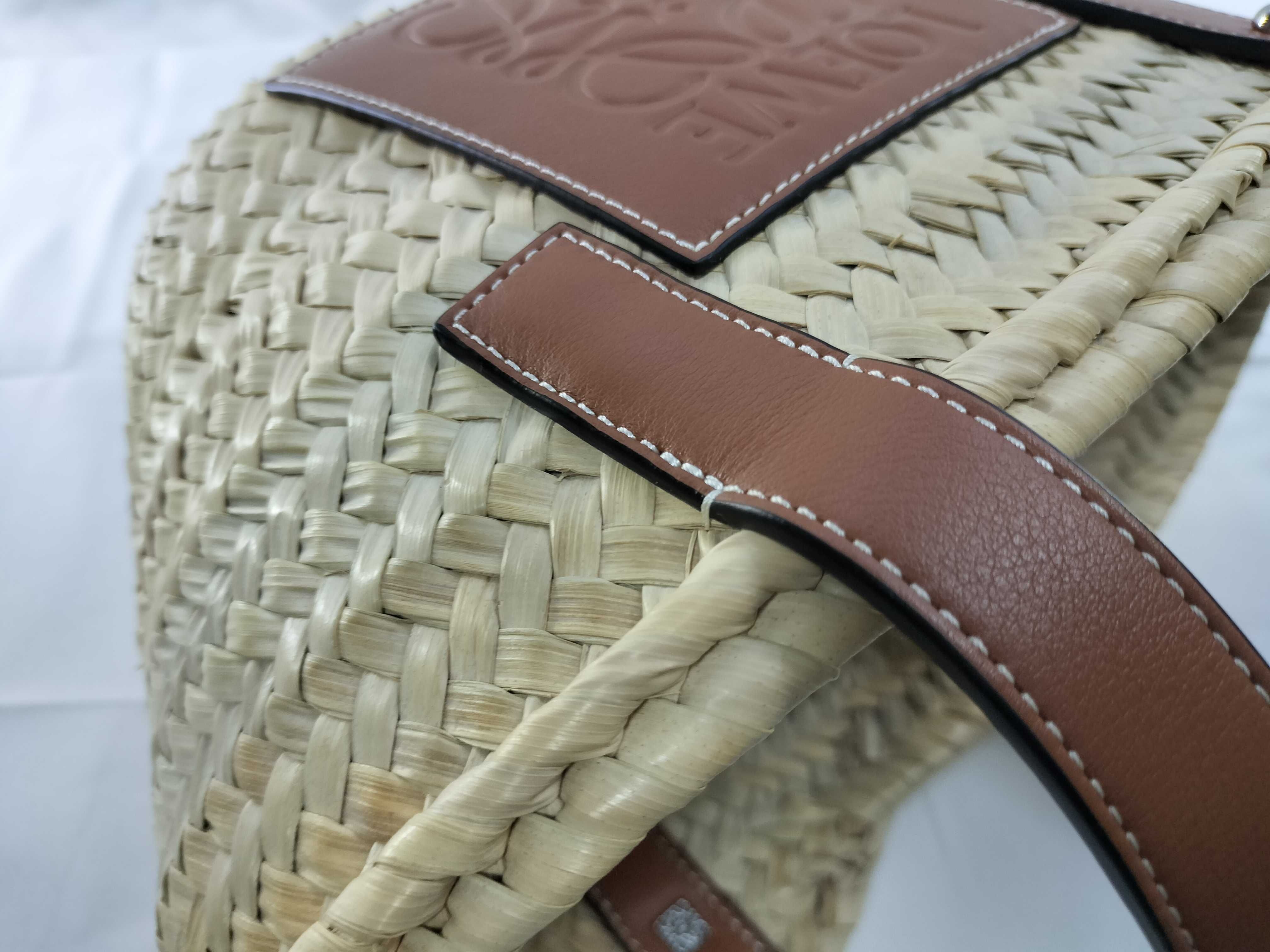 Small Basket Bag Brown Tote Bag — view 4