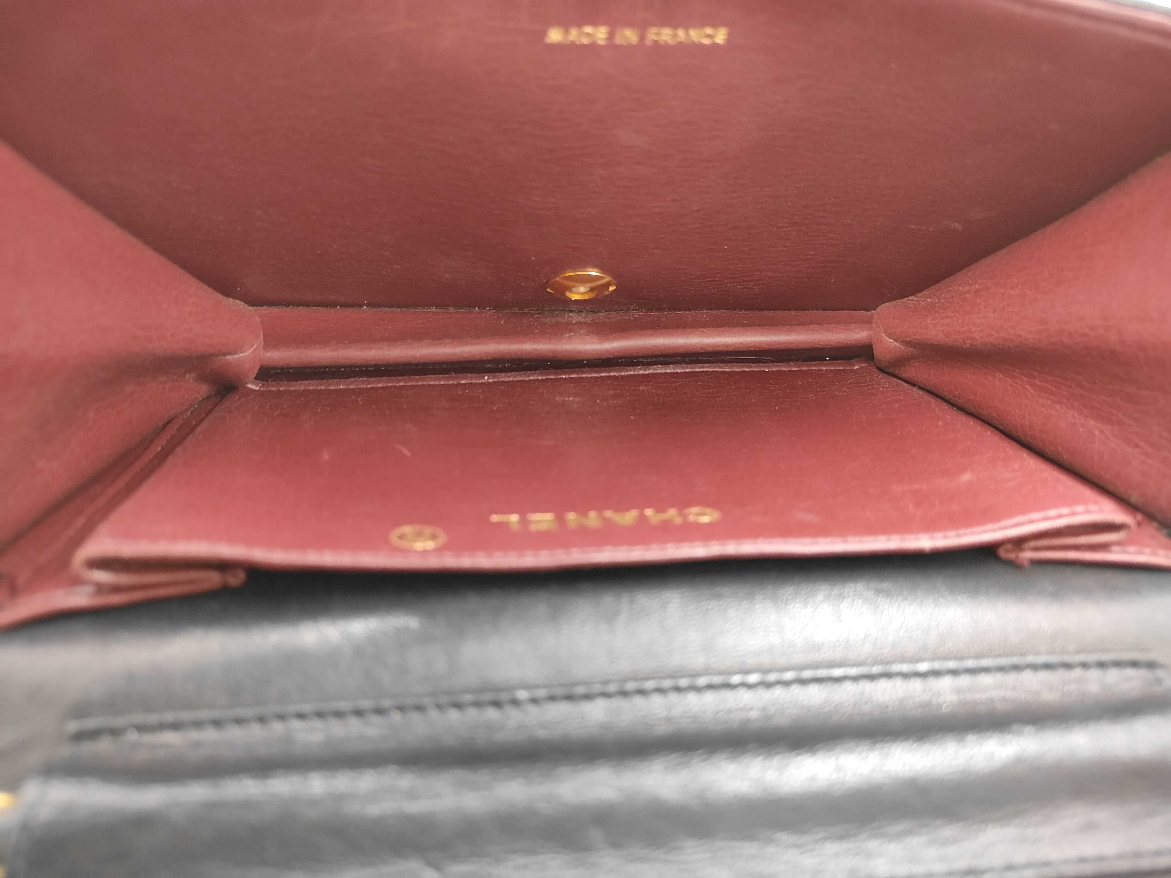 Lambskin Matelassé Full Flap Push-Lock Shoulder Bag — view 8