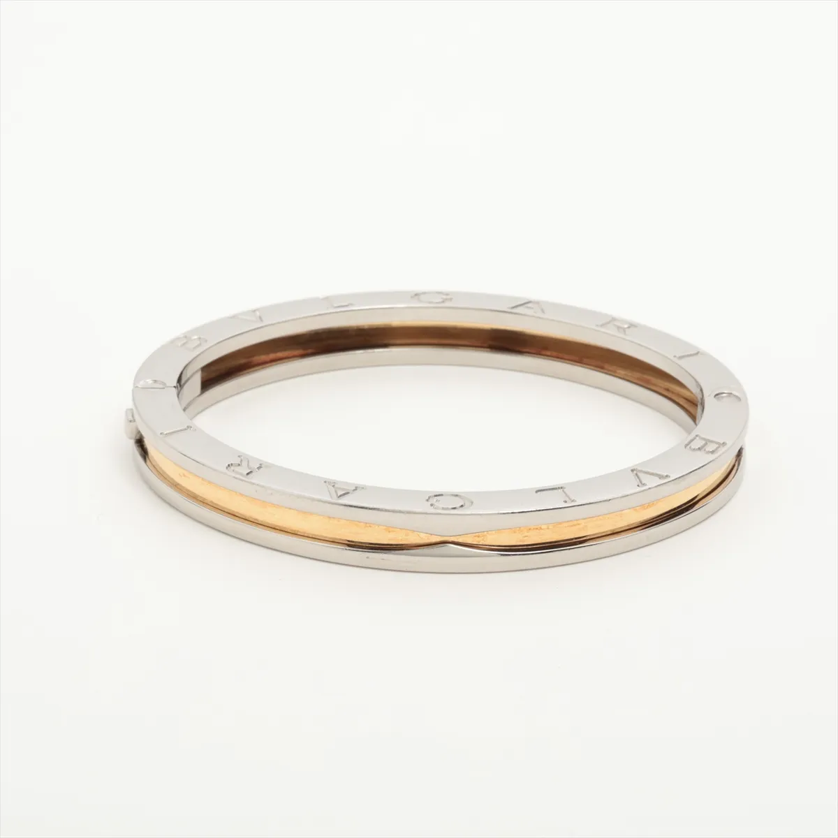 B Zero One Bracelet 750(YG)×SS 26.8g Thread — view 2