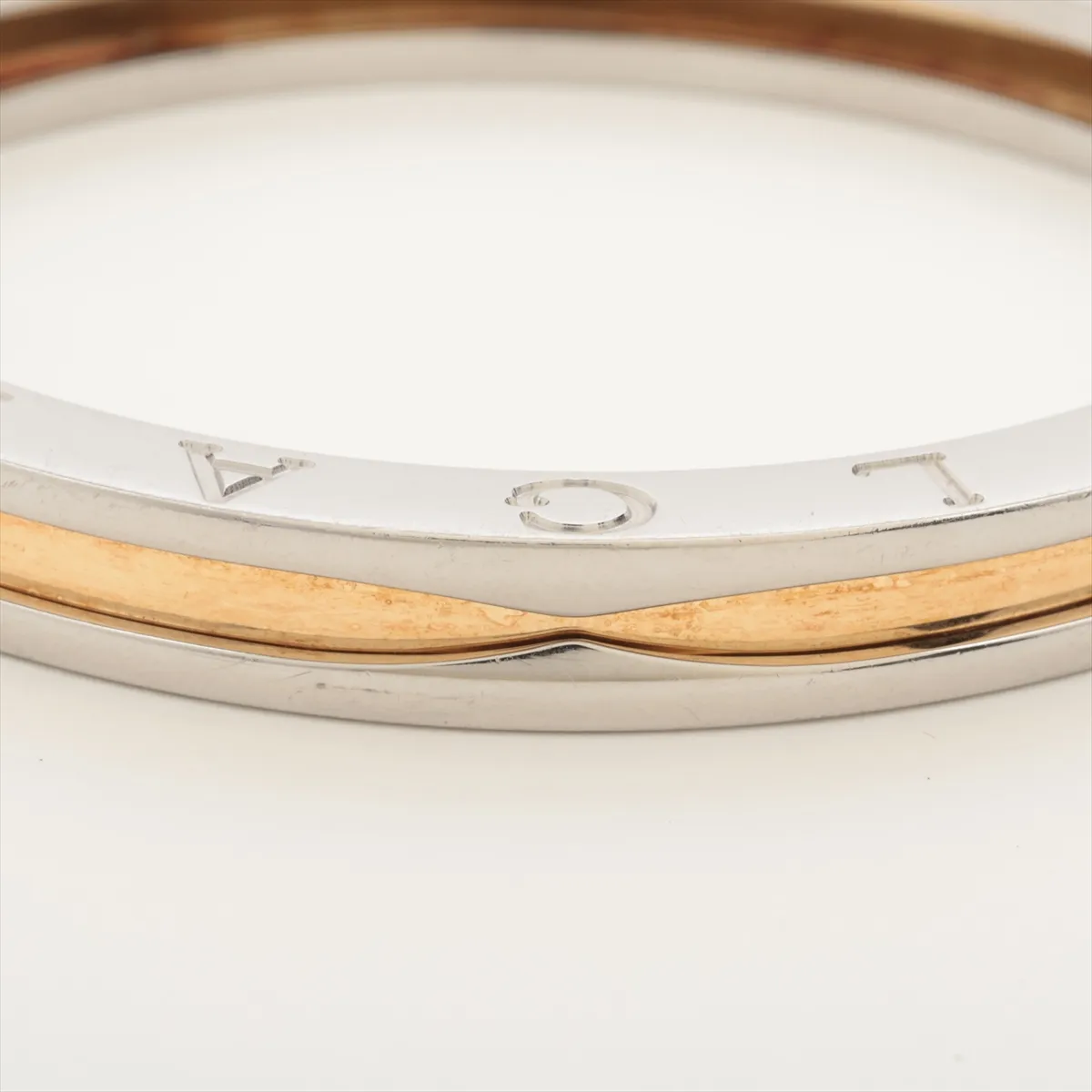 B Zero One Bracelet 750(YG)×SS 26.8g Thread — view 3