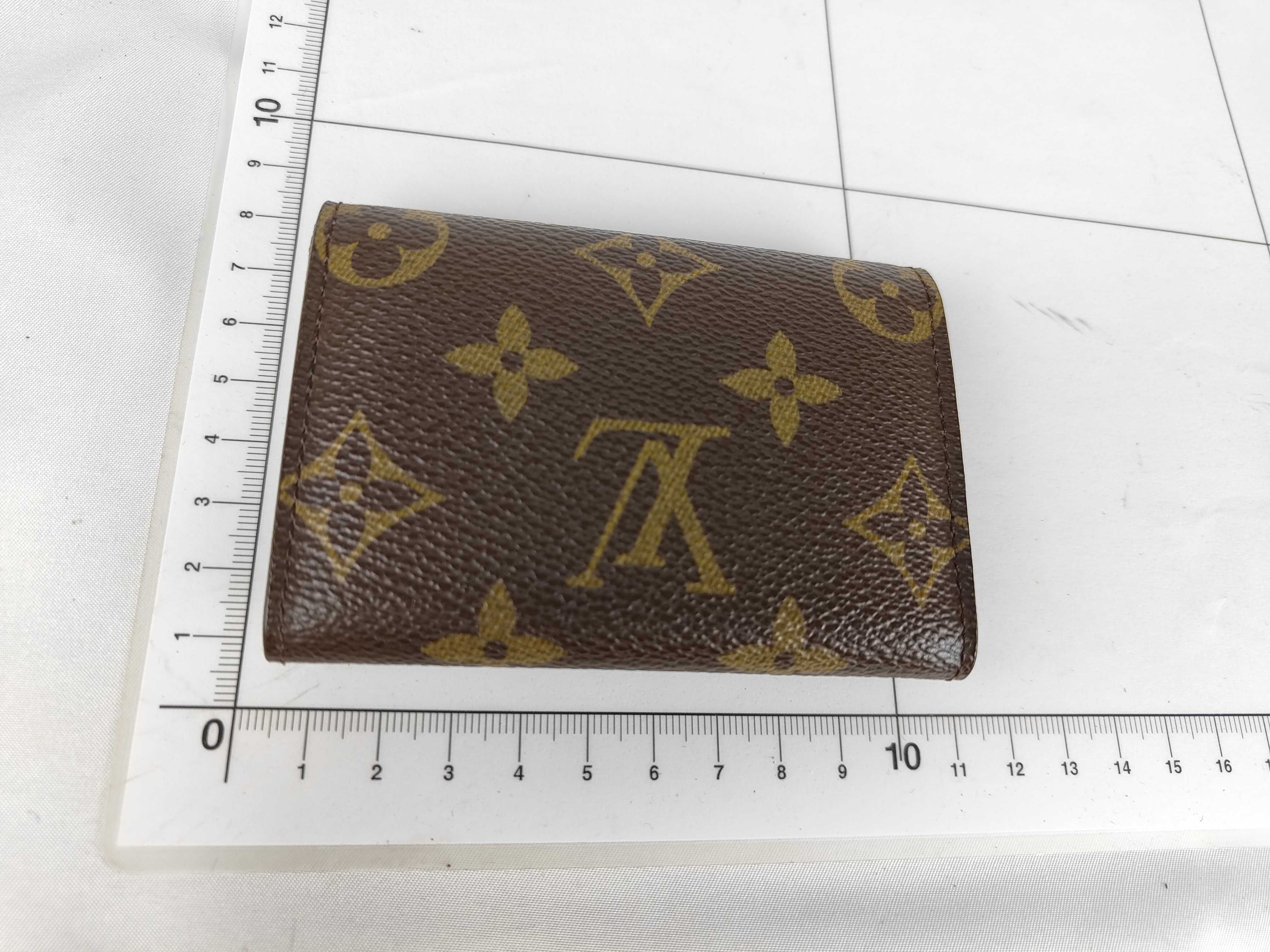 Monogram Portemonnaie Plat M61930 Coin Case — view 2