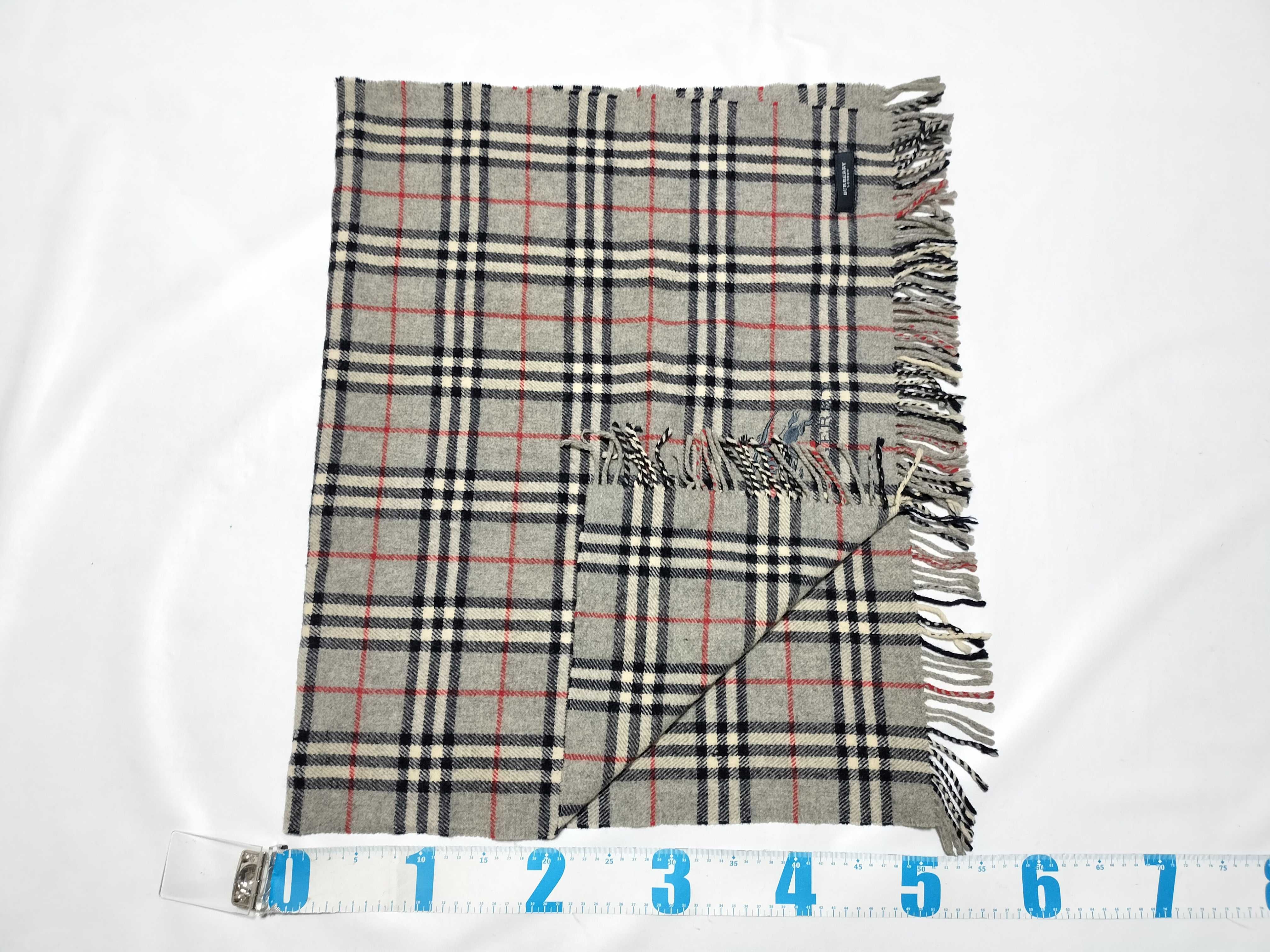 Nova Check Grey Shawl, Throw, and Other Accessories — view 3