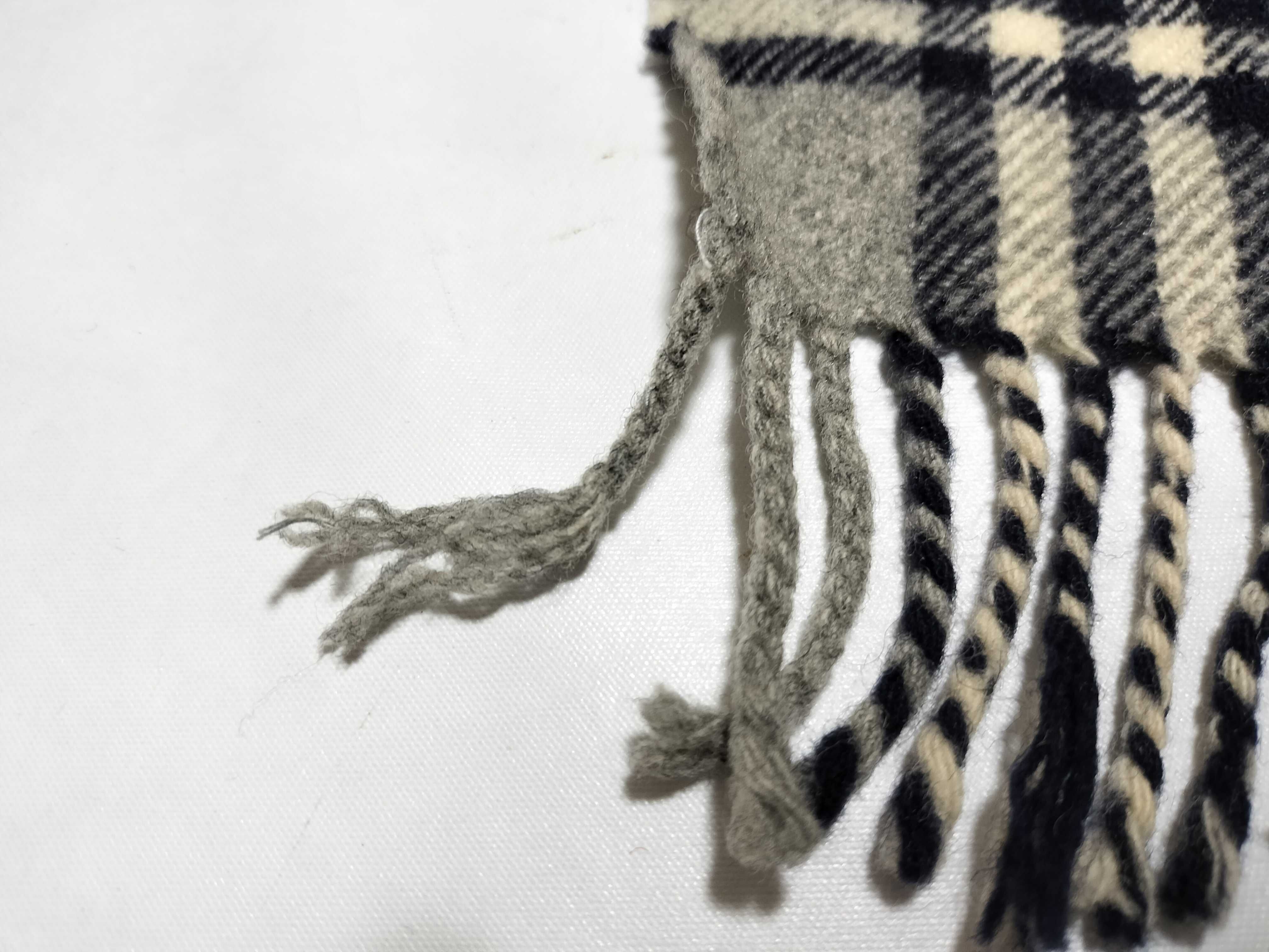 Nova Check Grey Shawl, Throw, and Other Accessories — view 9