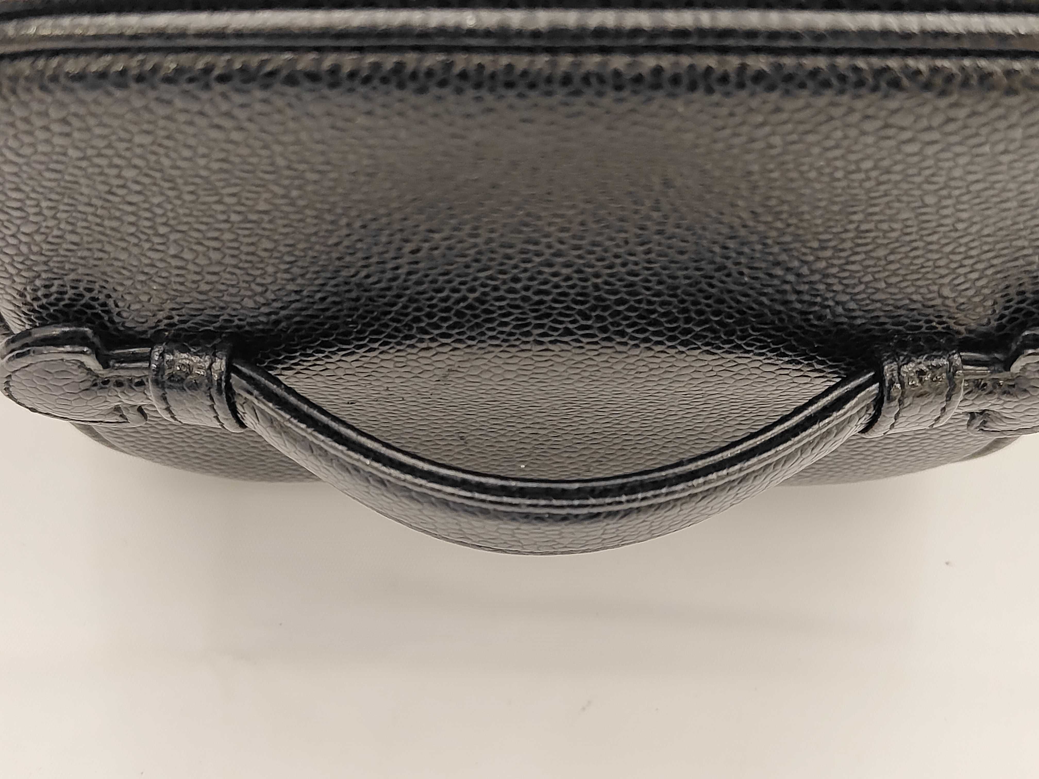 Caviar Skin Vanity Bag, Black, Series 6 — view 3