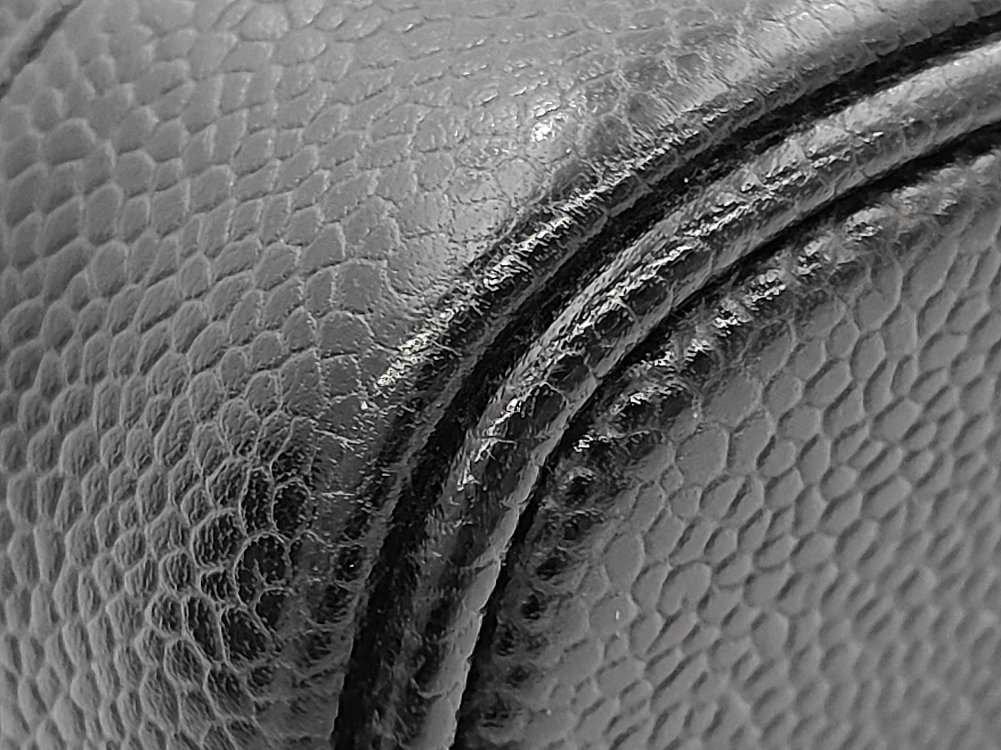 Caviar Skin Vanity Bag, Black, Series 6 — view 6