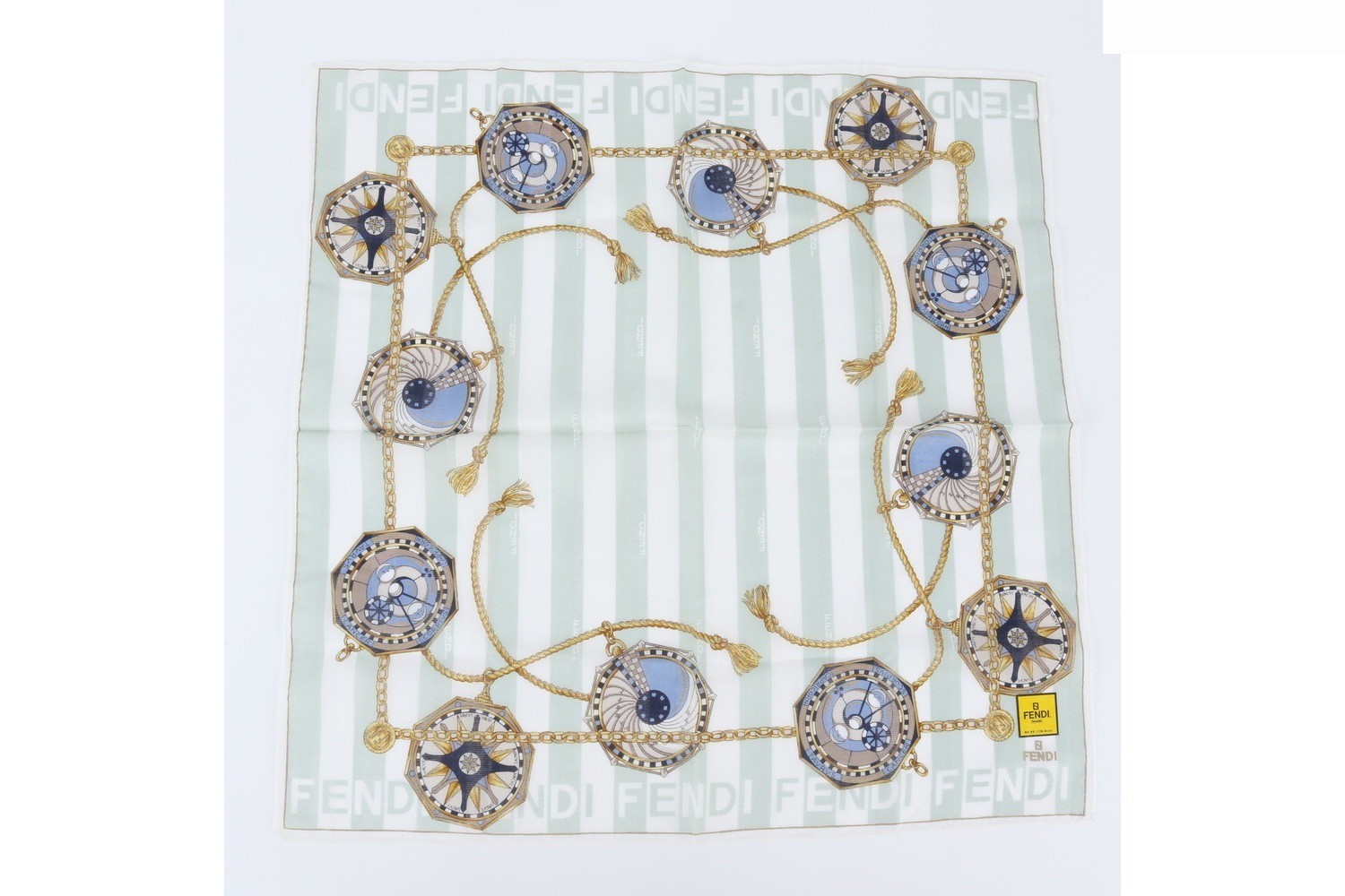 Handkerchief with tag