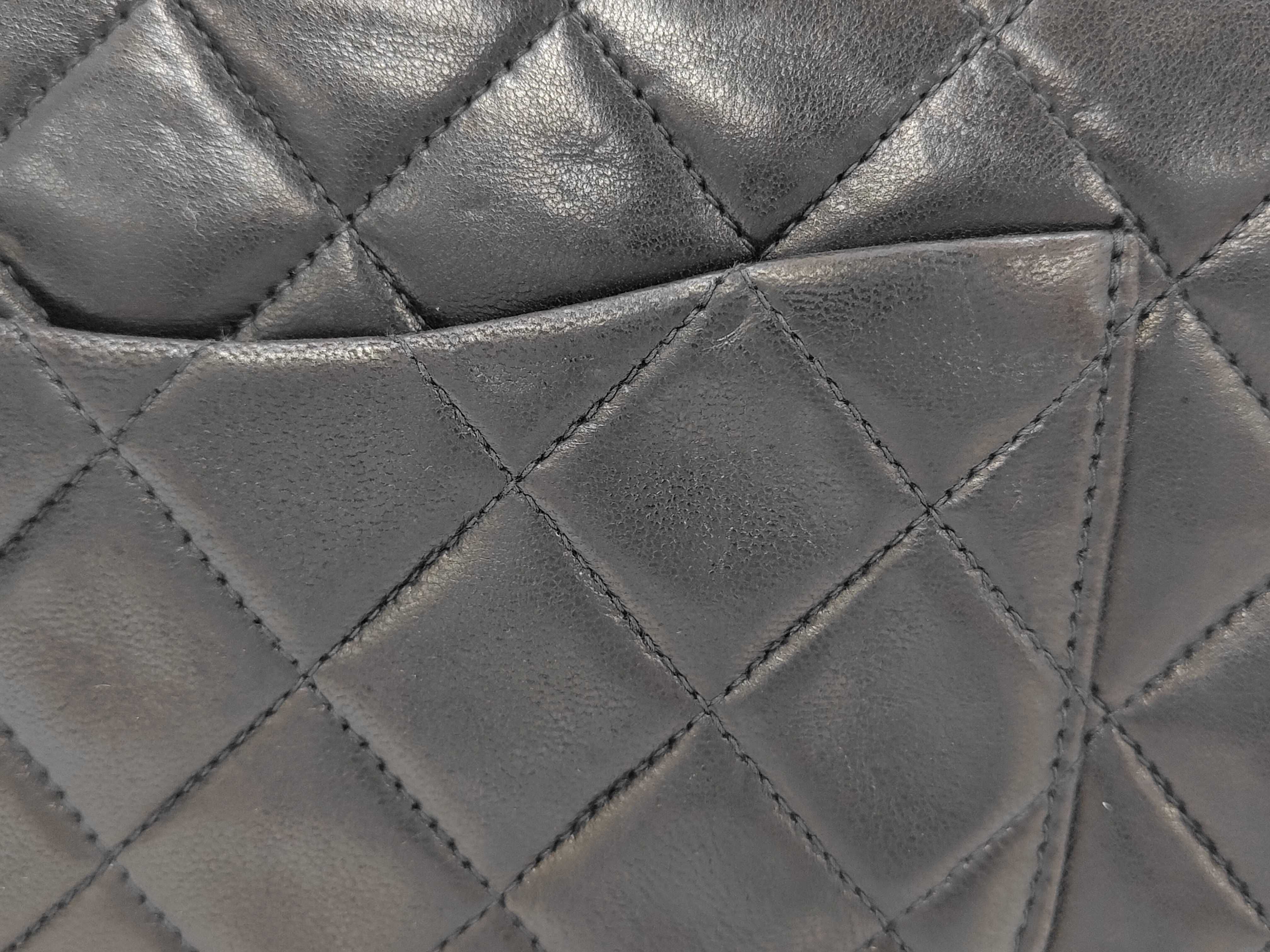 Matelassé 25 Double Flap Lambskin Chain Shoulder Bag (Serial No. 3) — view 3