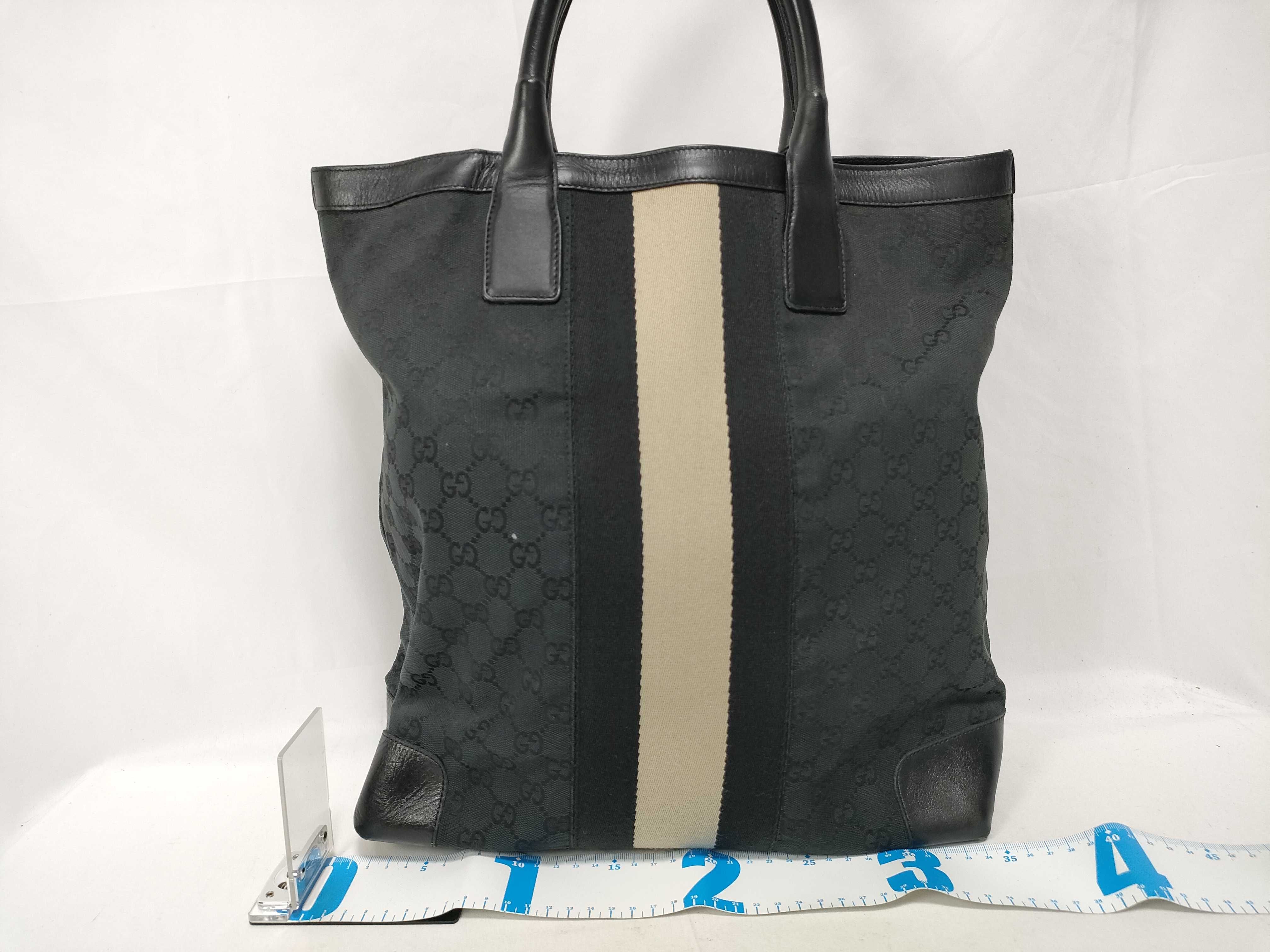 GG Canvas Sherry Line Tote Bag — view 2