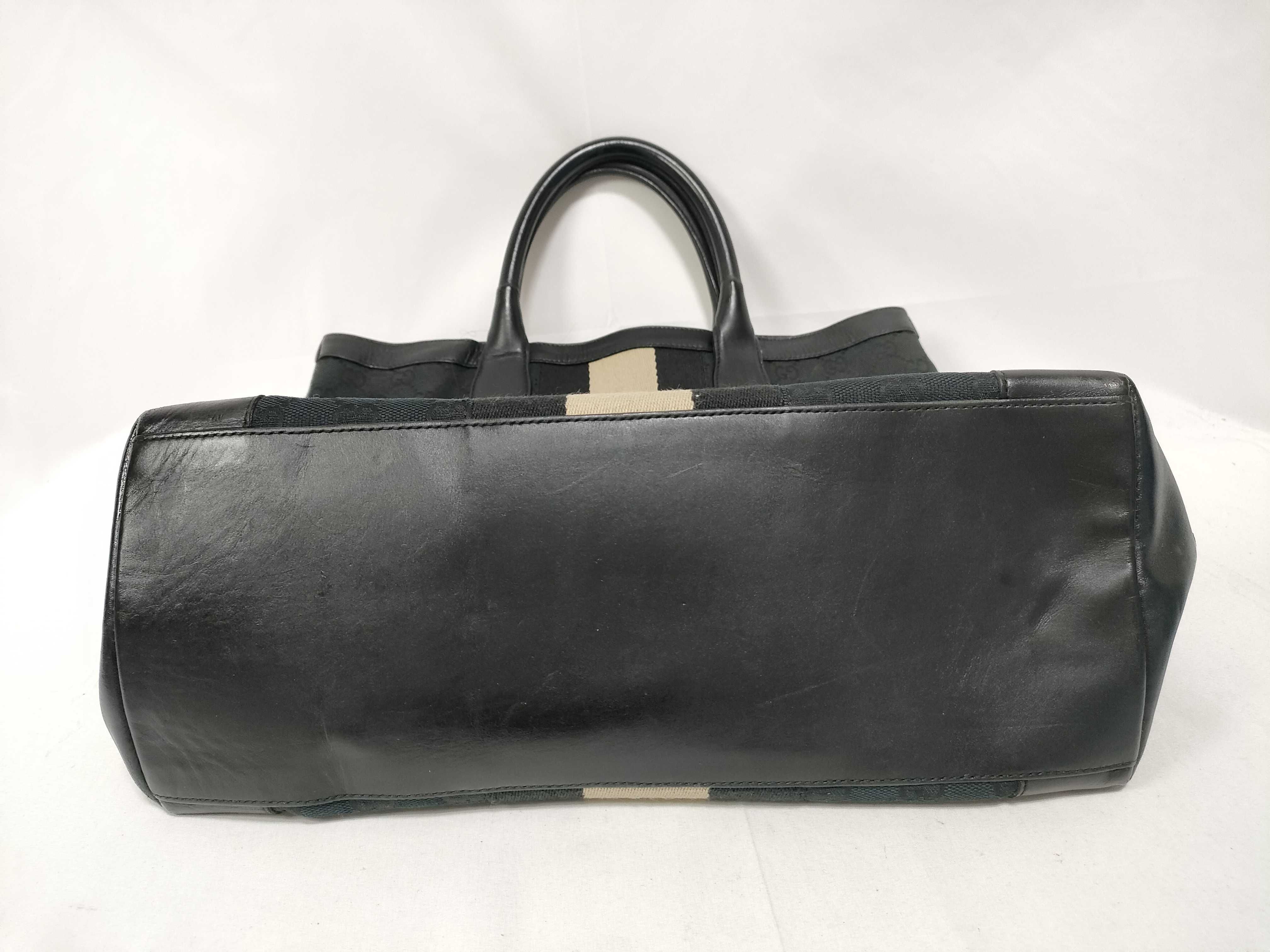 GG Canvas Sherry Line Tote Bag — view 3