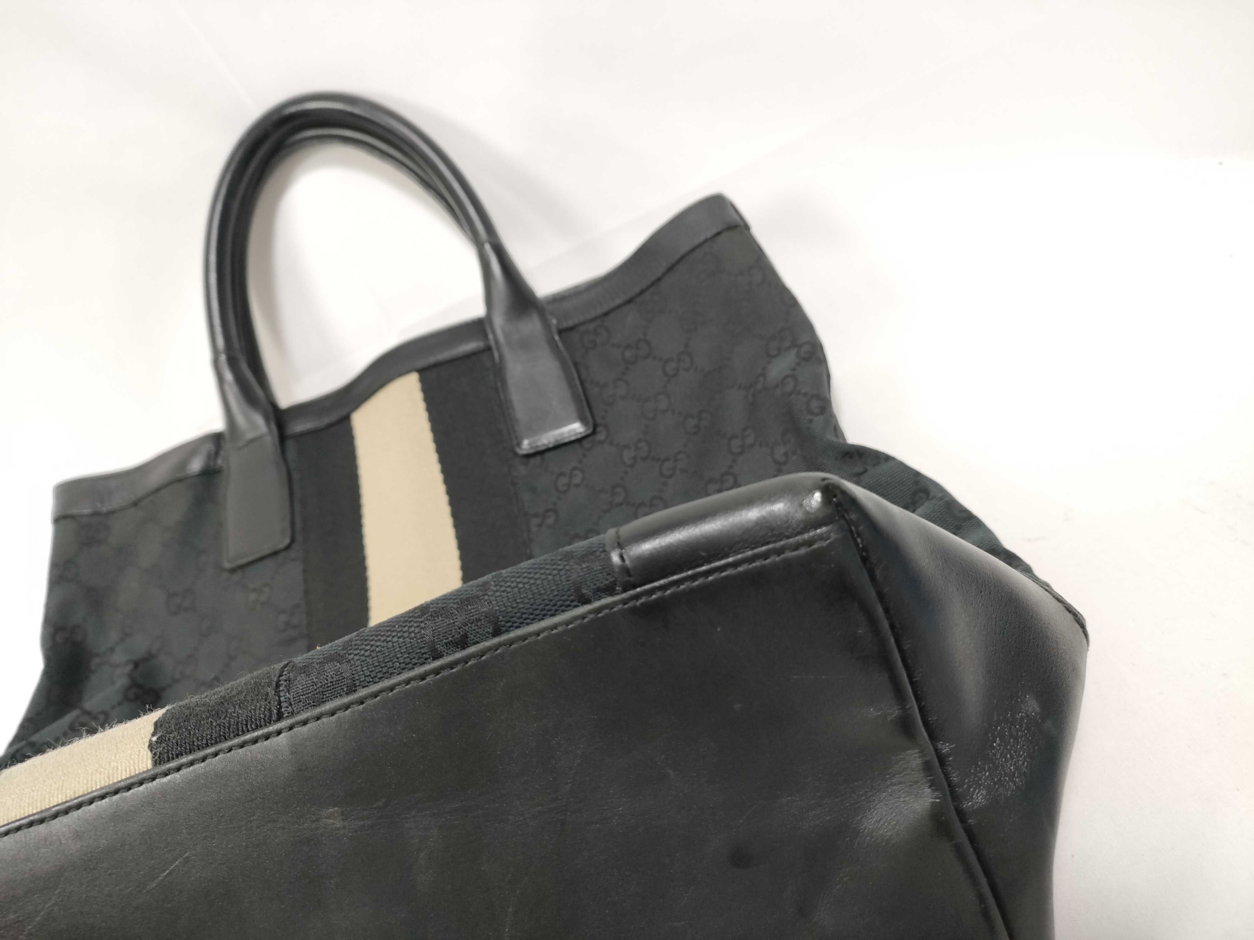 GG Canvas Sherry Line Tote Bag — view 4