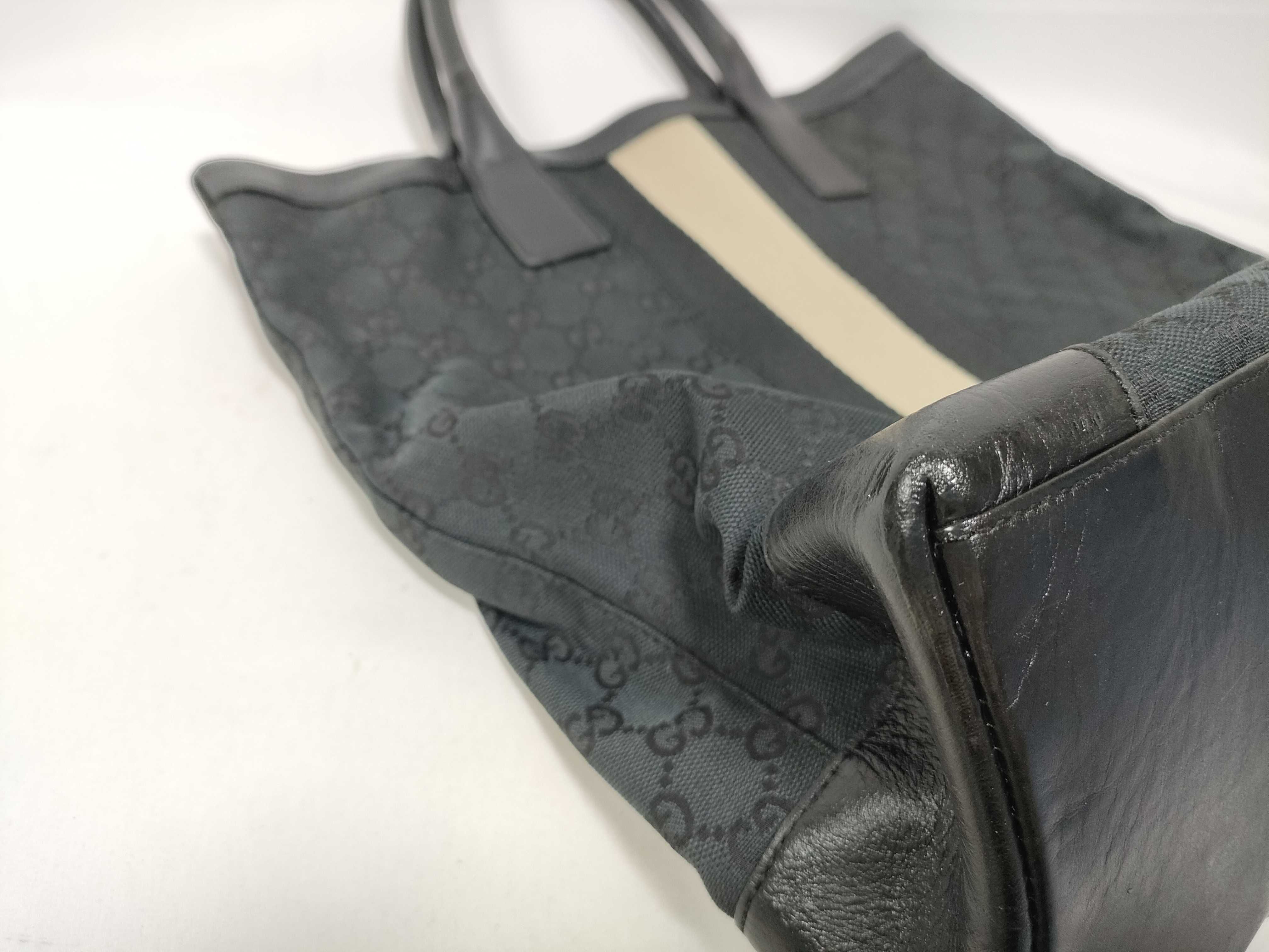 GG Canvas Sherry Line Tote Bag — view 6