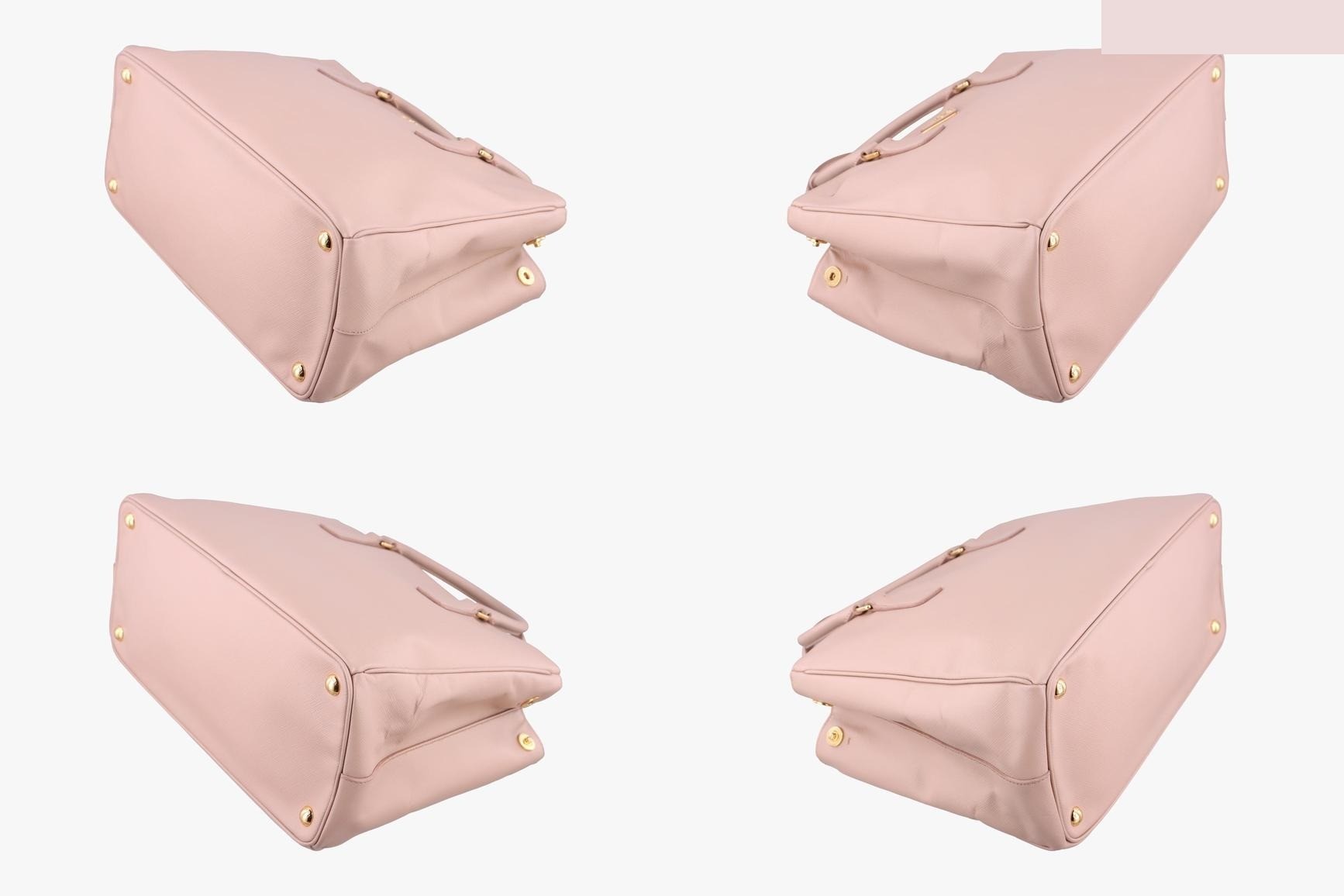 Galleria Saffiano Leather Pink — view 4
