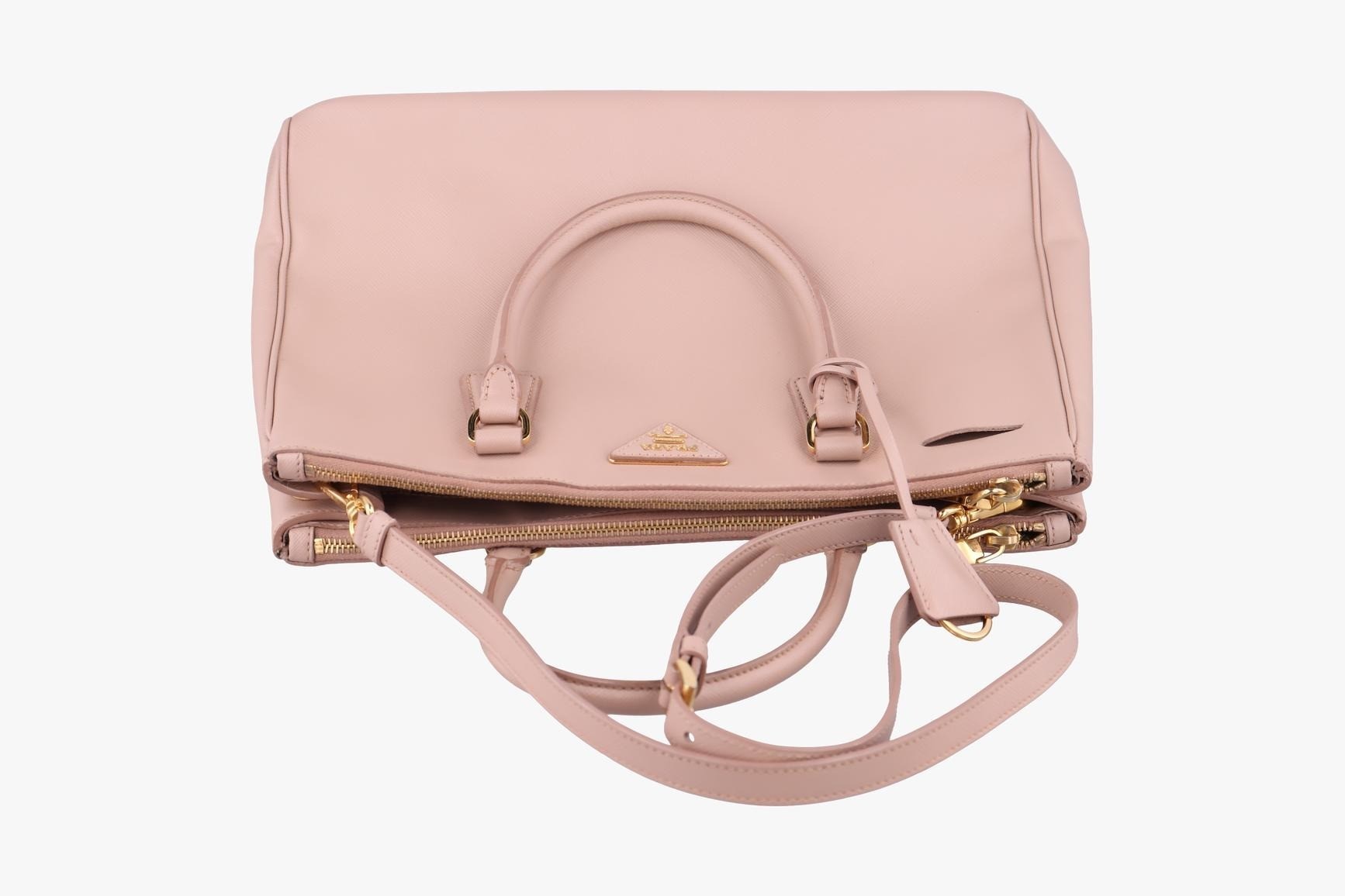 Galleria Saffiano Leather Pink — view 5