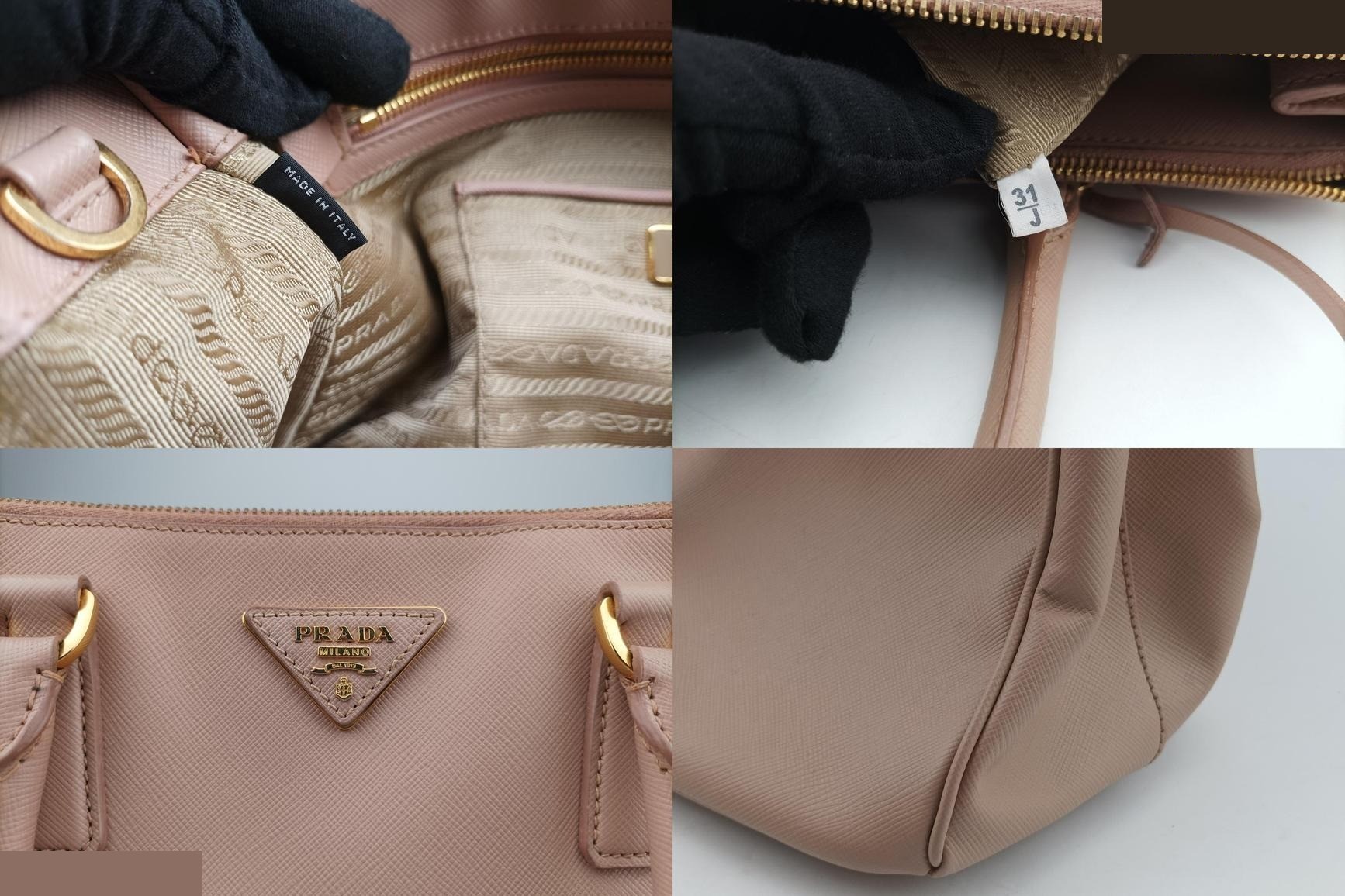 Galleria Saffiano Leather Pink — view 8