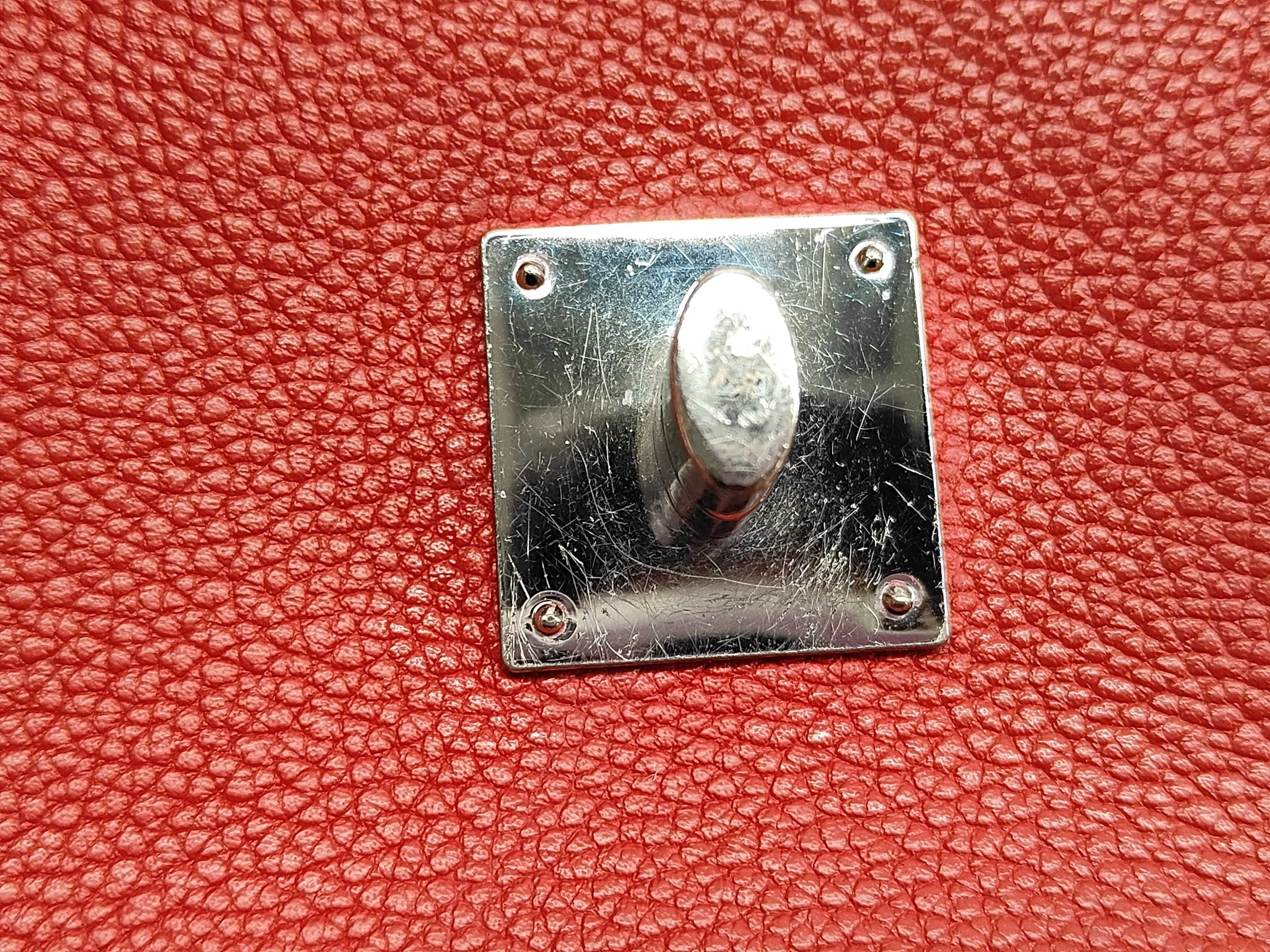LV Logo Lockme 2BB M51202 DU3155 Red Shoulder Bag — view 9