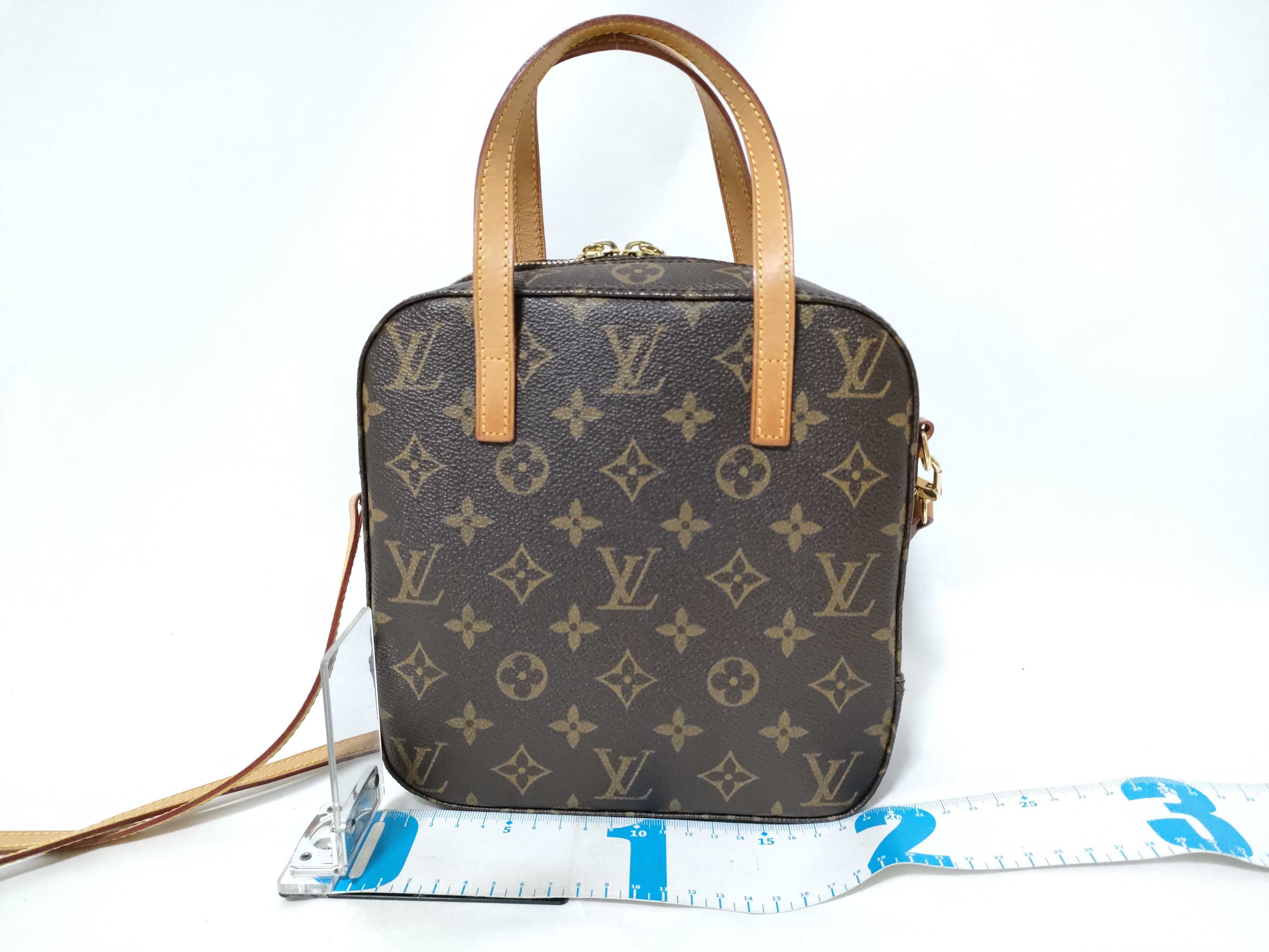 Monogram Bag LV Spontini Box Strap Handbag — view 2