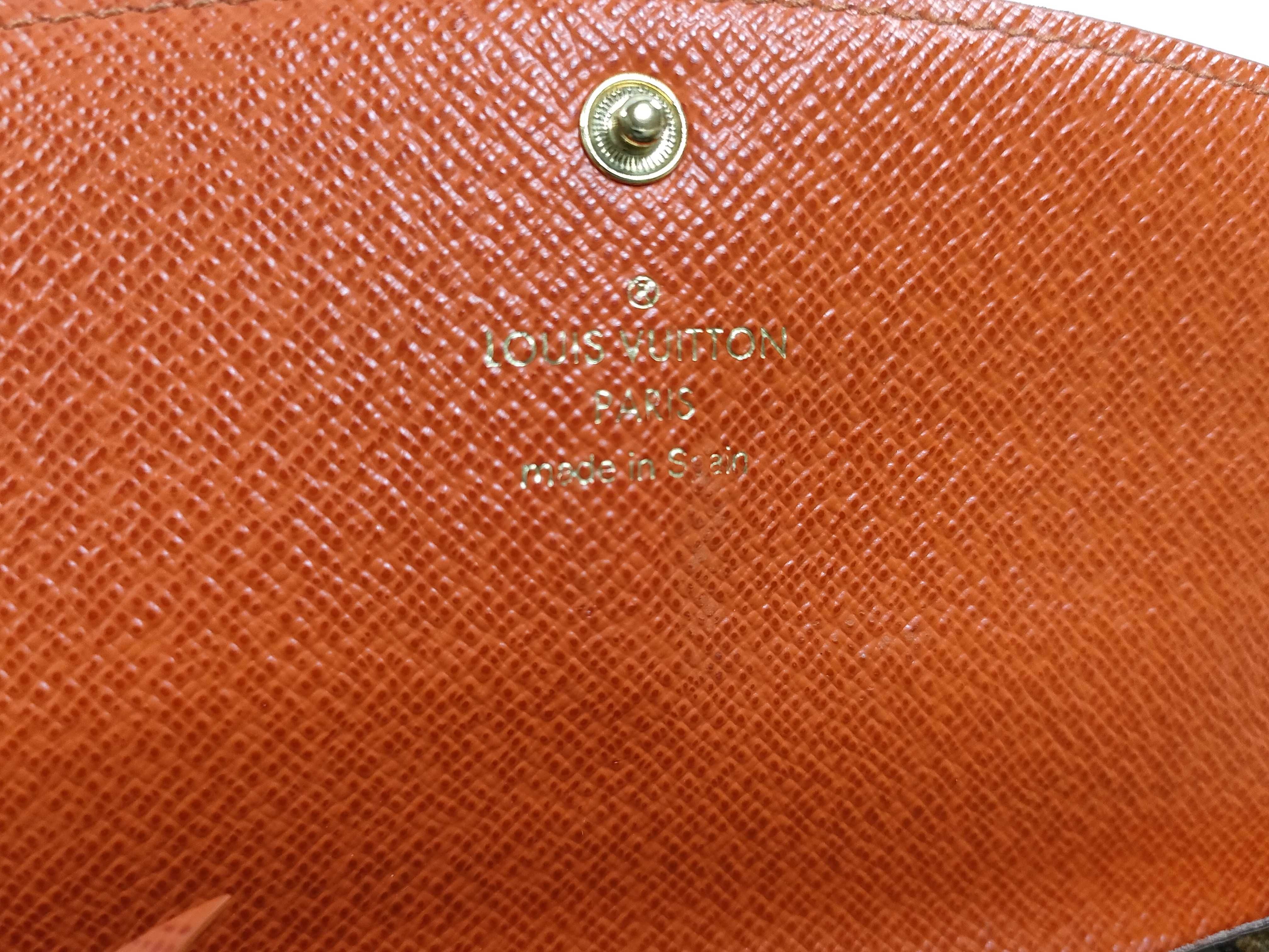 Monogram LV Monogram Portefeuille Emilie CA2184 Wallet — view 8