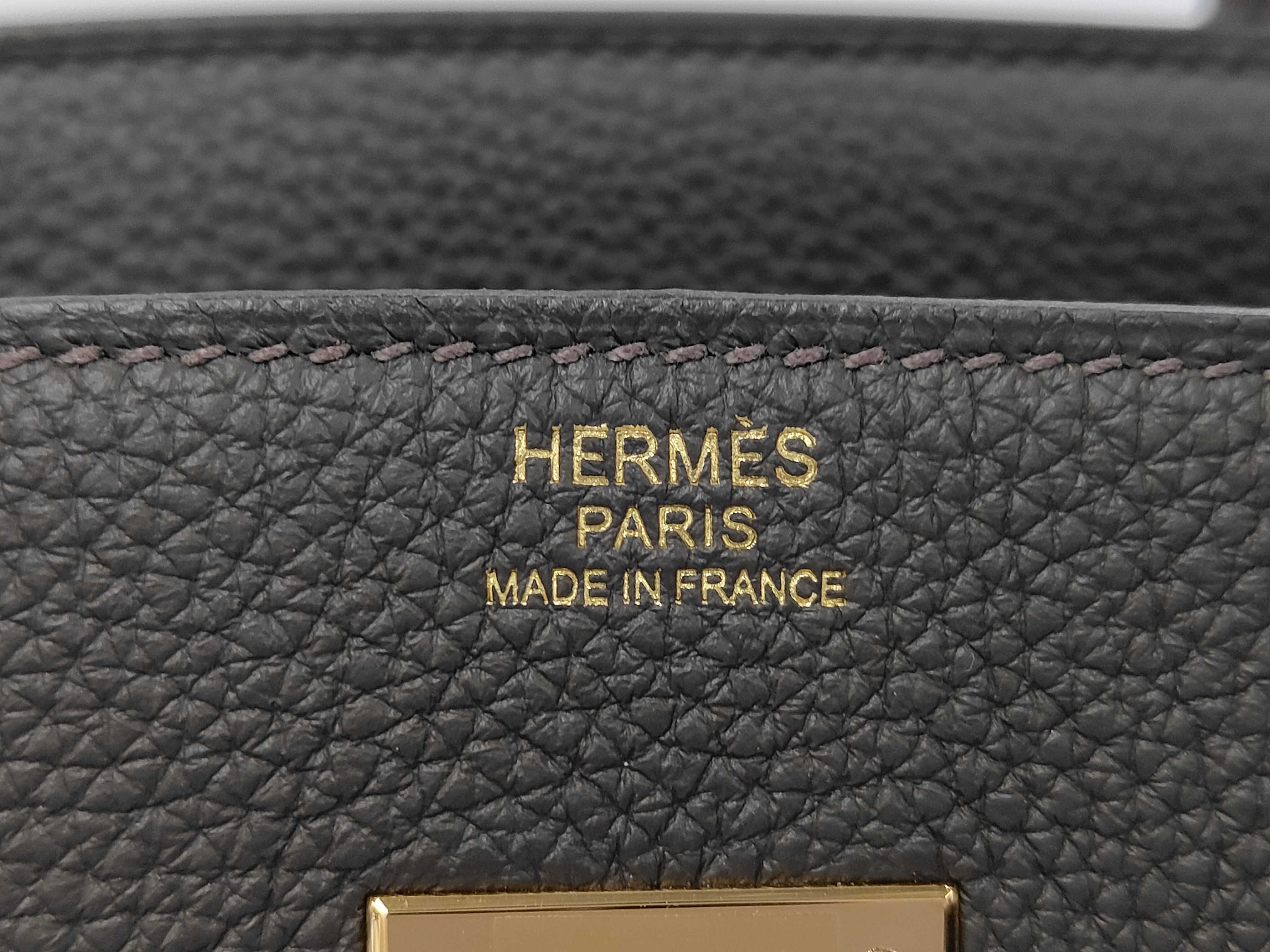 Birkin 30, B stamp, gold hardware, Eucalyptus handbag — view 11
