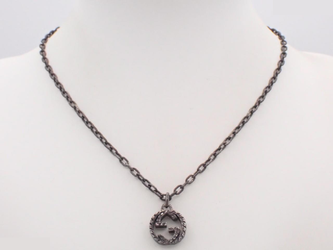 Interlocking Necklace, Arabesque, Sterling Silver 925 / 17.6g — view 3