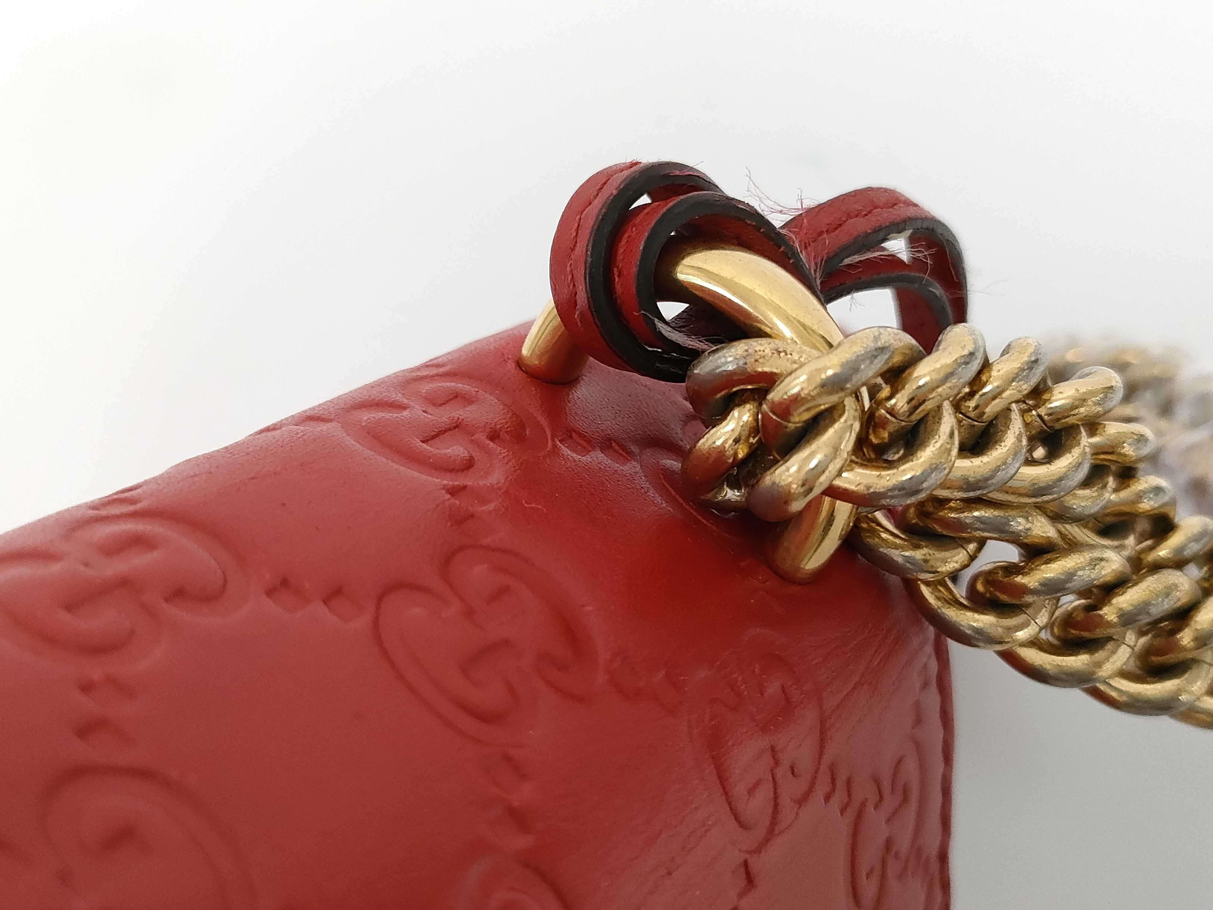 Guccissima Gucci Padlock Chain Shoulder Bag — view 7