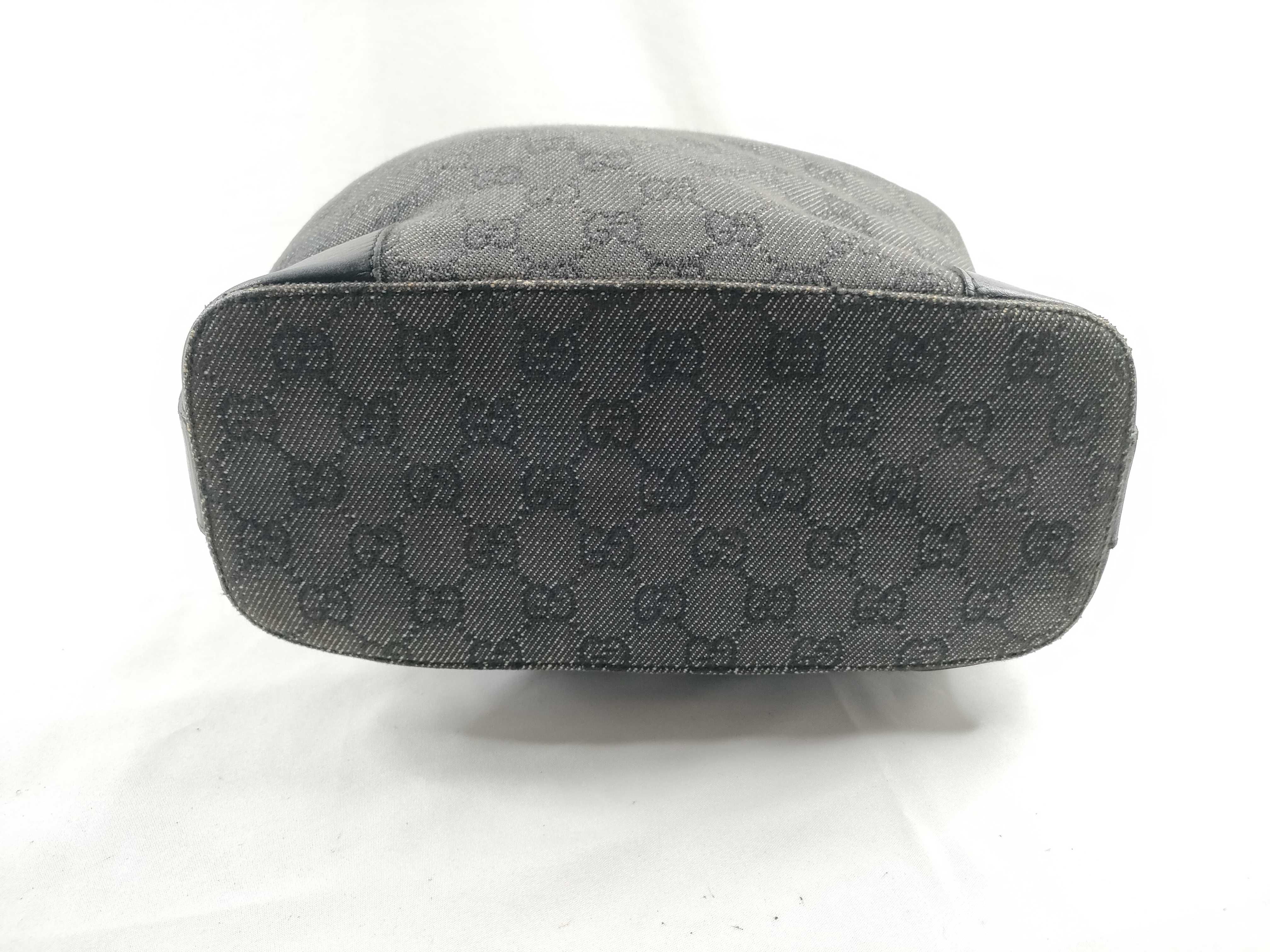 Shoulder Bag, One-Shoulder Bag, GG Half Moon Canvas, Black Shoulder Bag — view 4