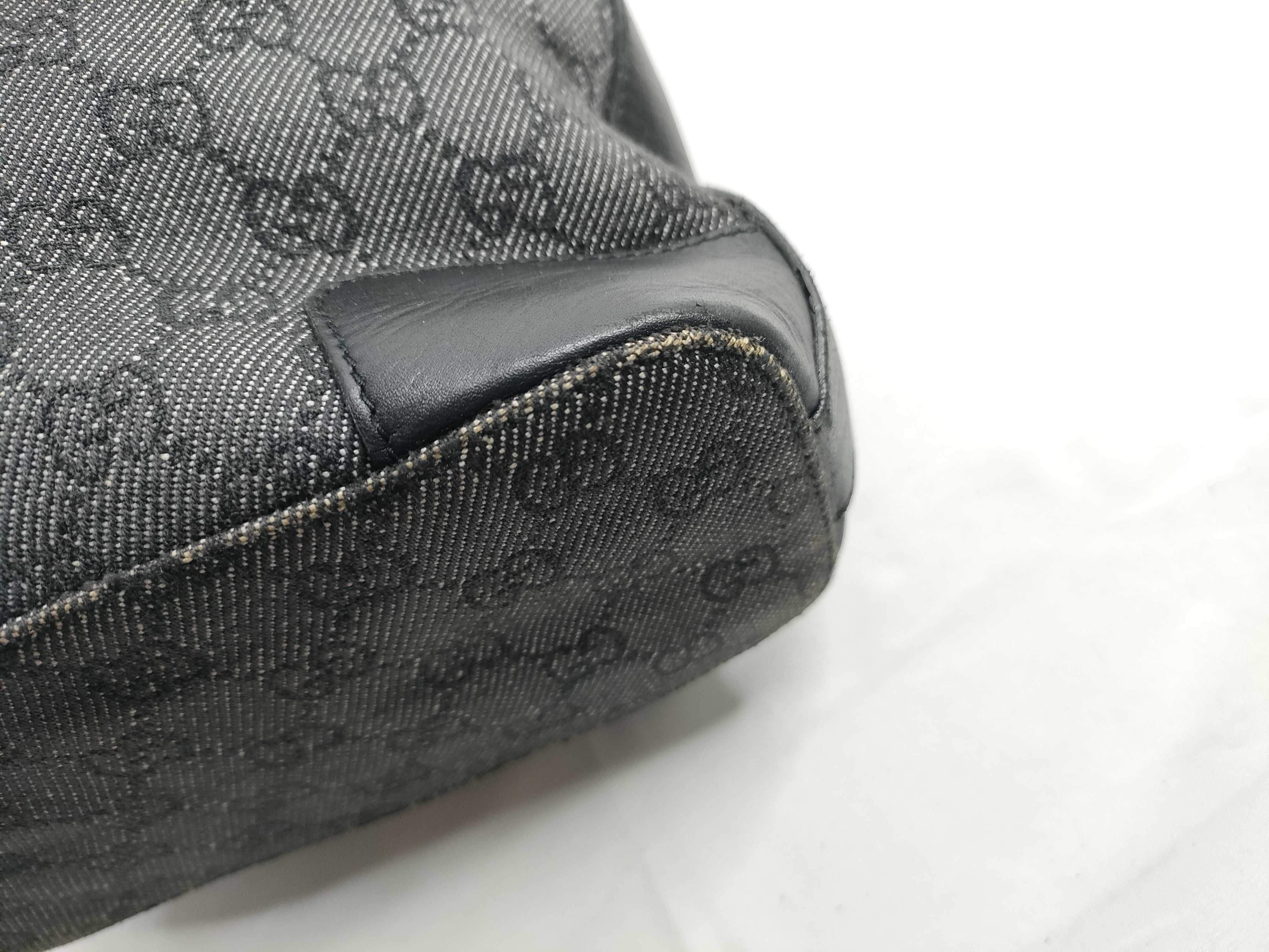 Shoulder Bag, One-Shoulder Bag, GG Half Moon Canvas, Black Shoulder Bag — view 5