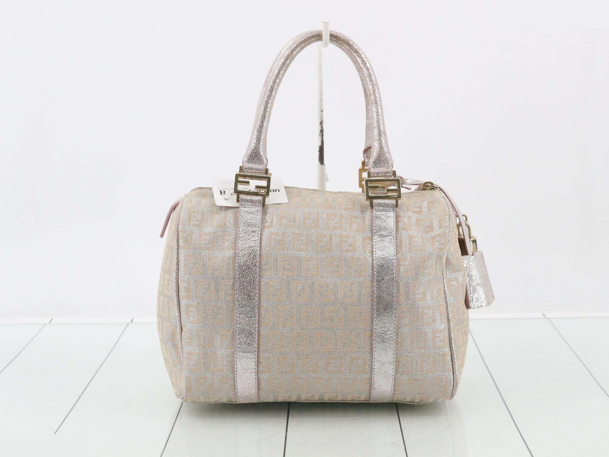 Zucchino (bag) - Handbag, Silver, Pink — view 2
