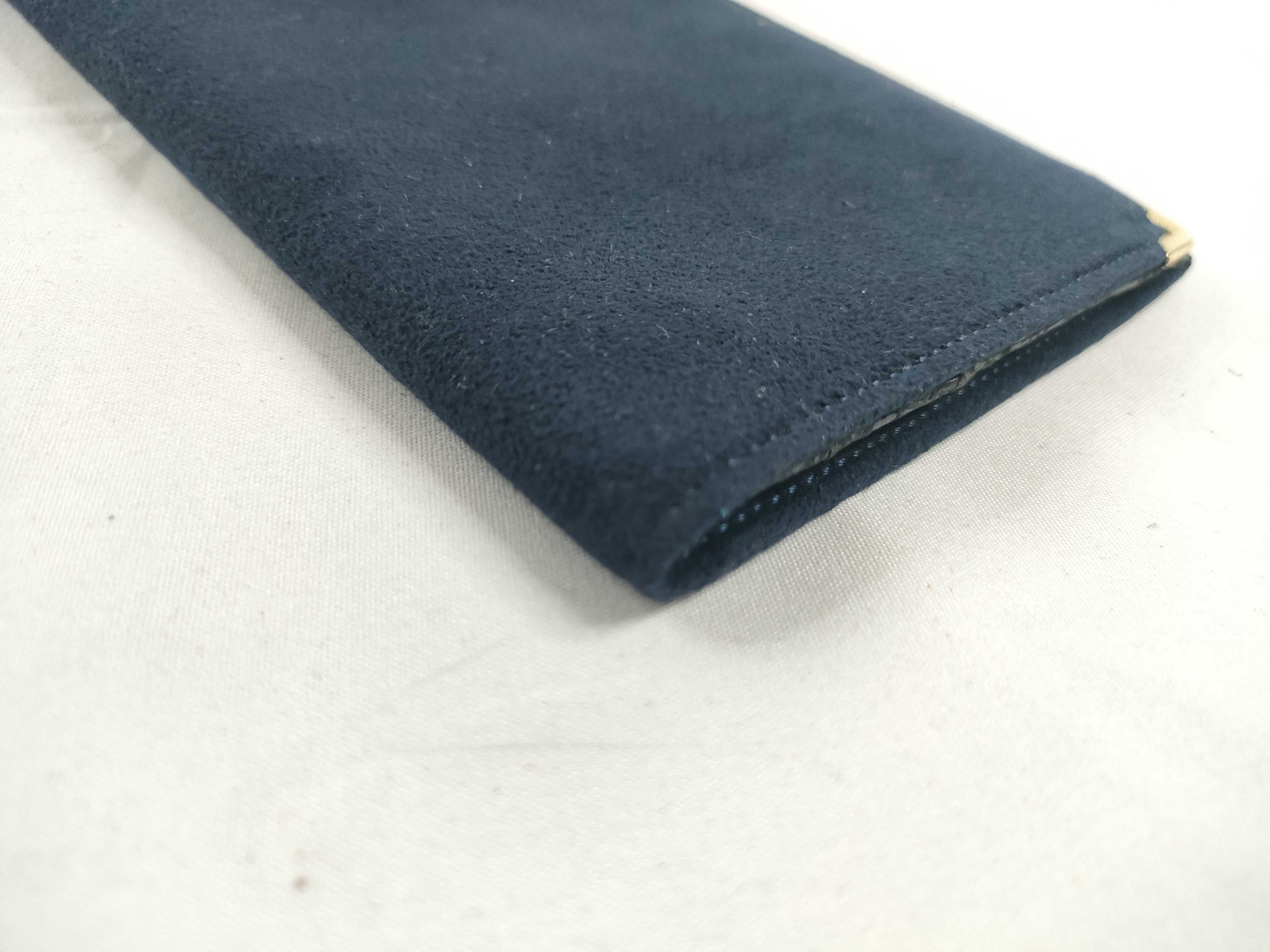 Suede Leather Long Wallet — view 3