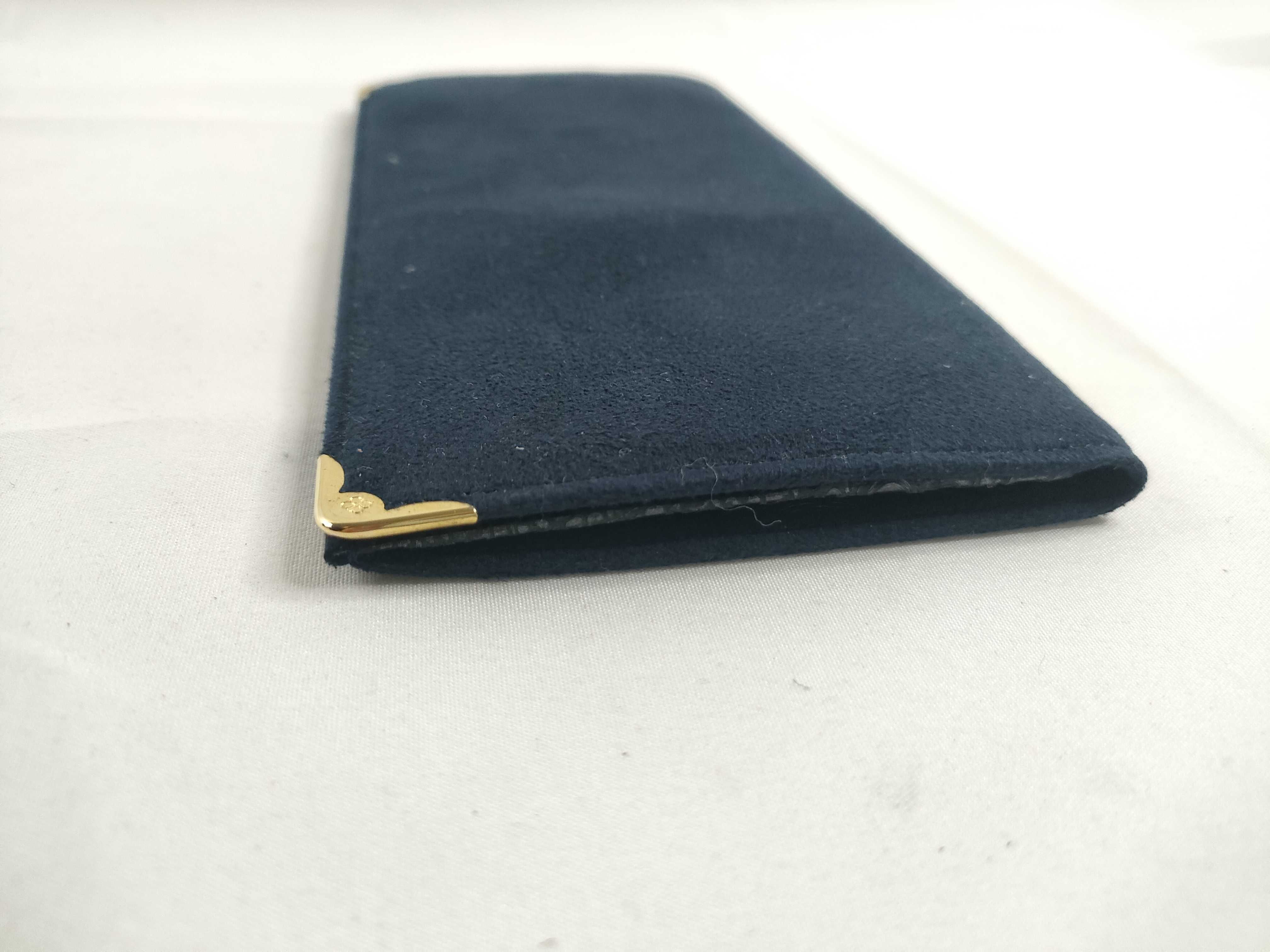 Suede Leather Long Wallet — view 5