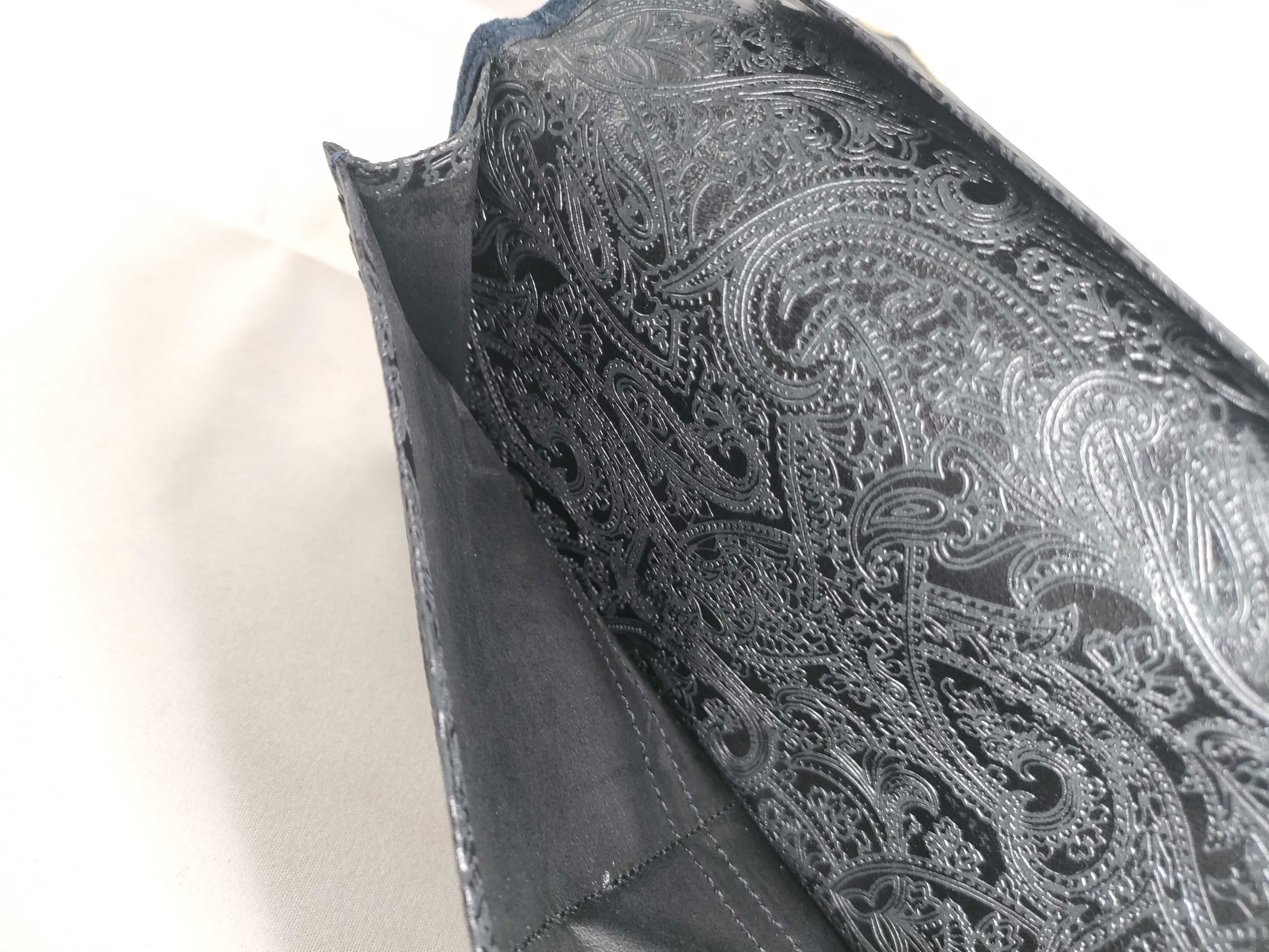 Suede Leather Long Wallet — view 10