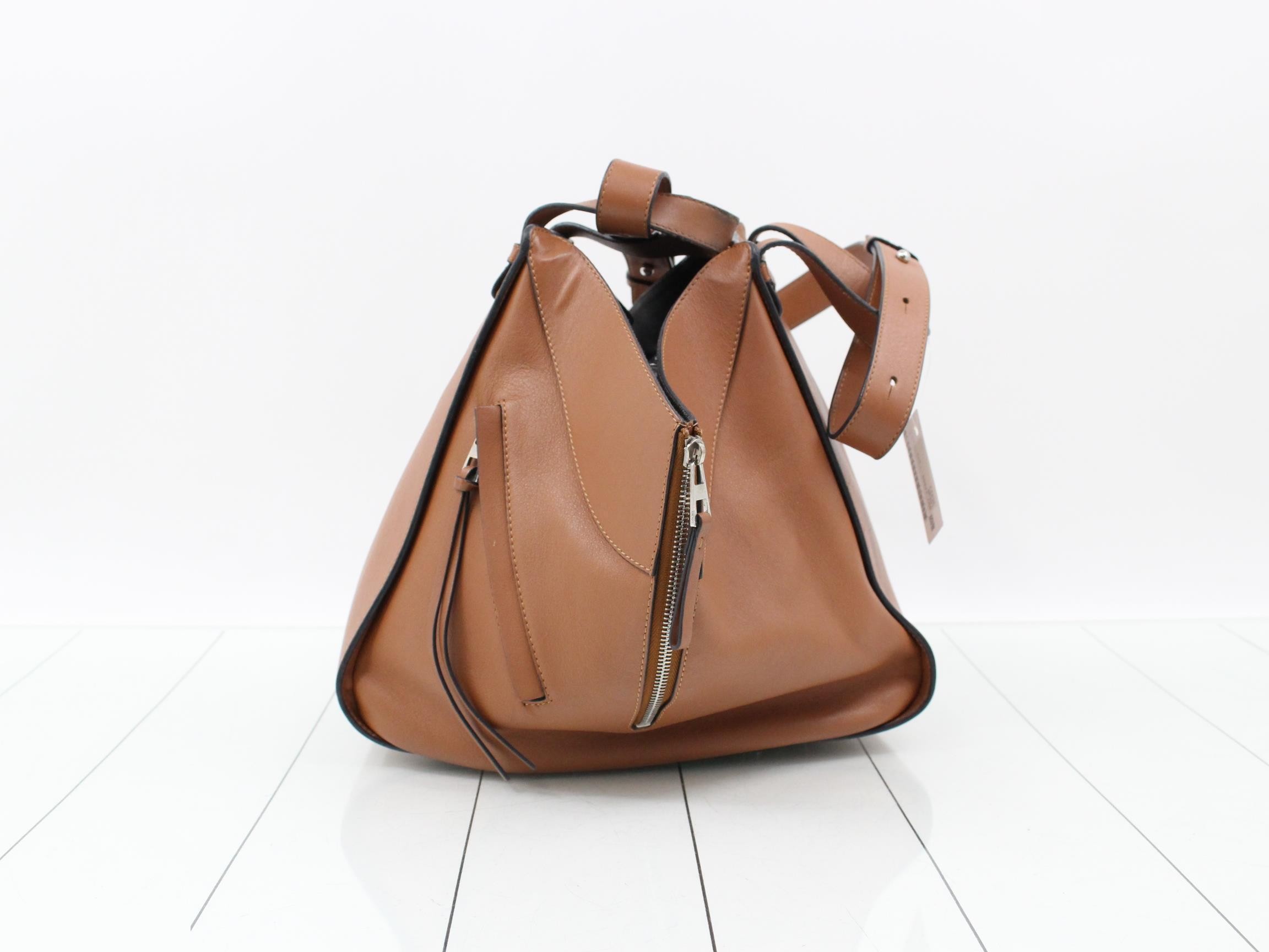 Hammock Leather 6-Way Bag, Brown — view 3