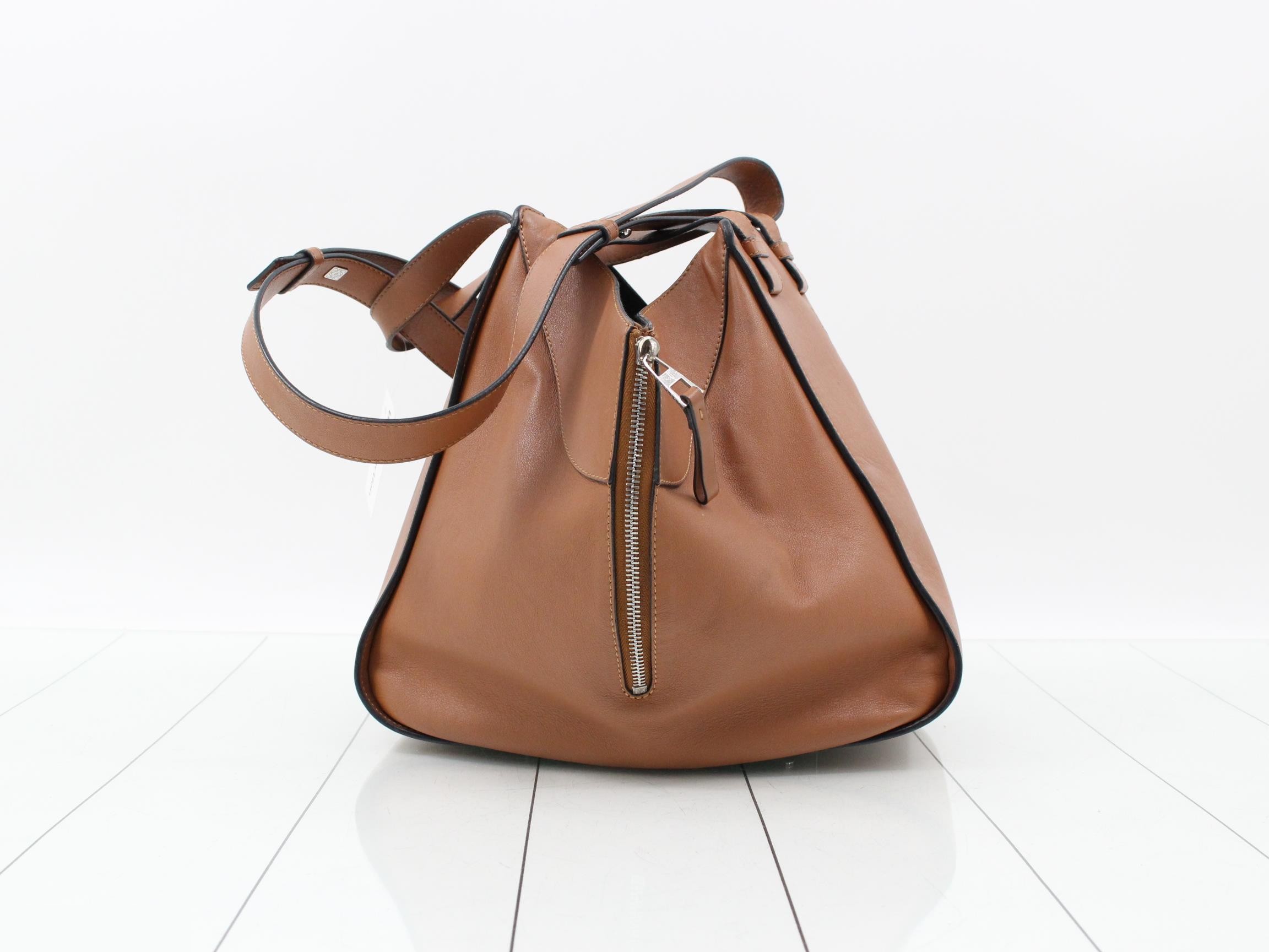 Hammock Leather 6-Way Bag, Brown — view 4