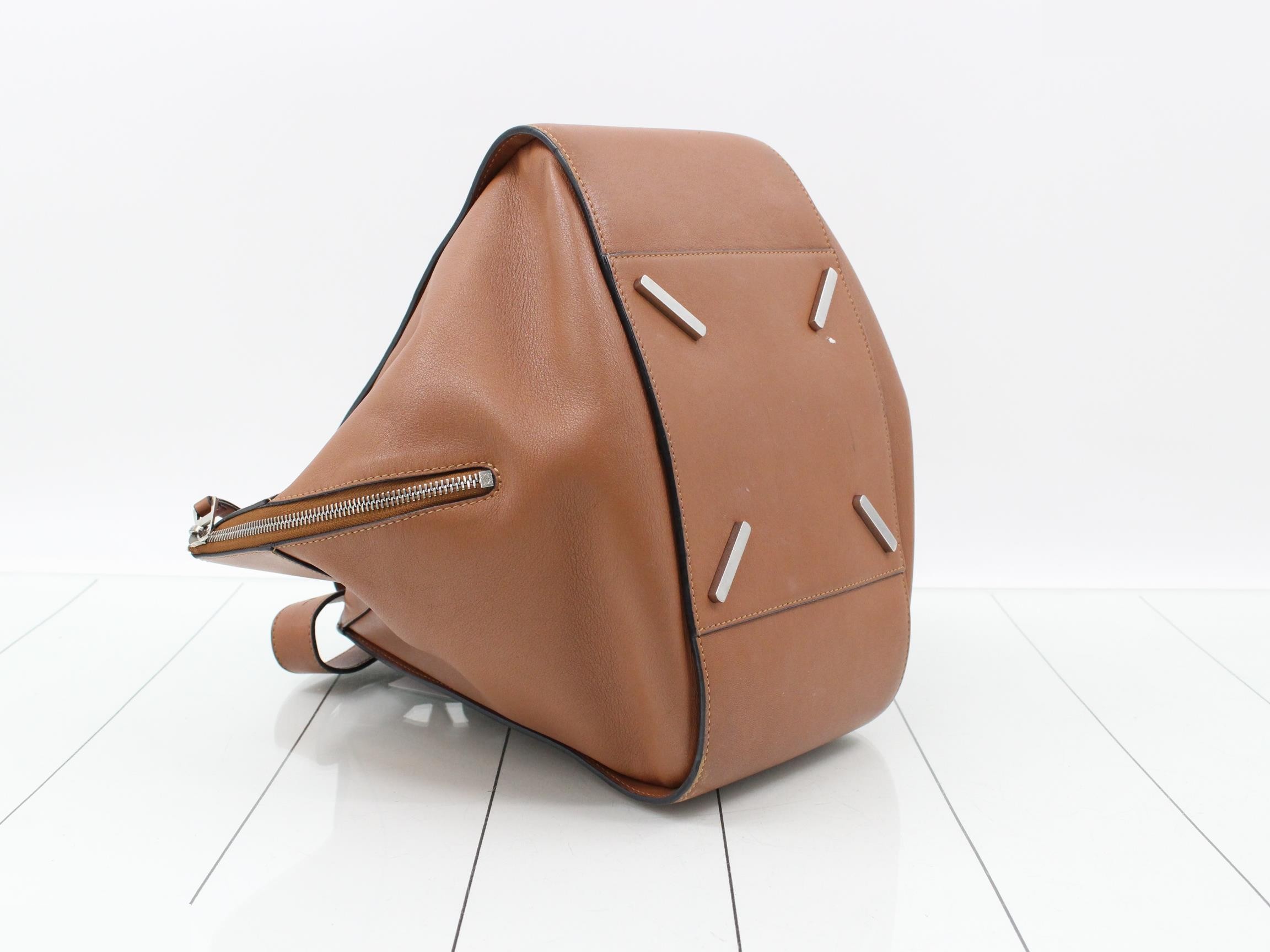 Hammock Leather 6-Way Bag, Brown — view 5