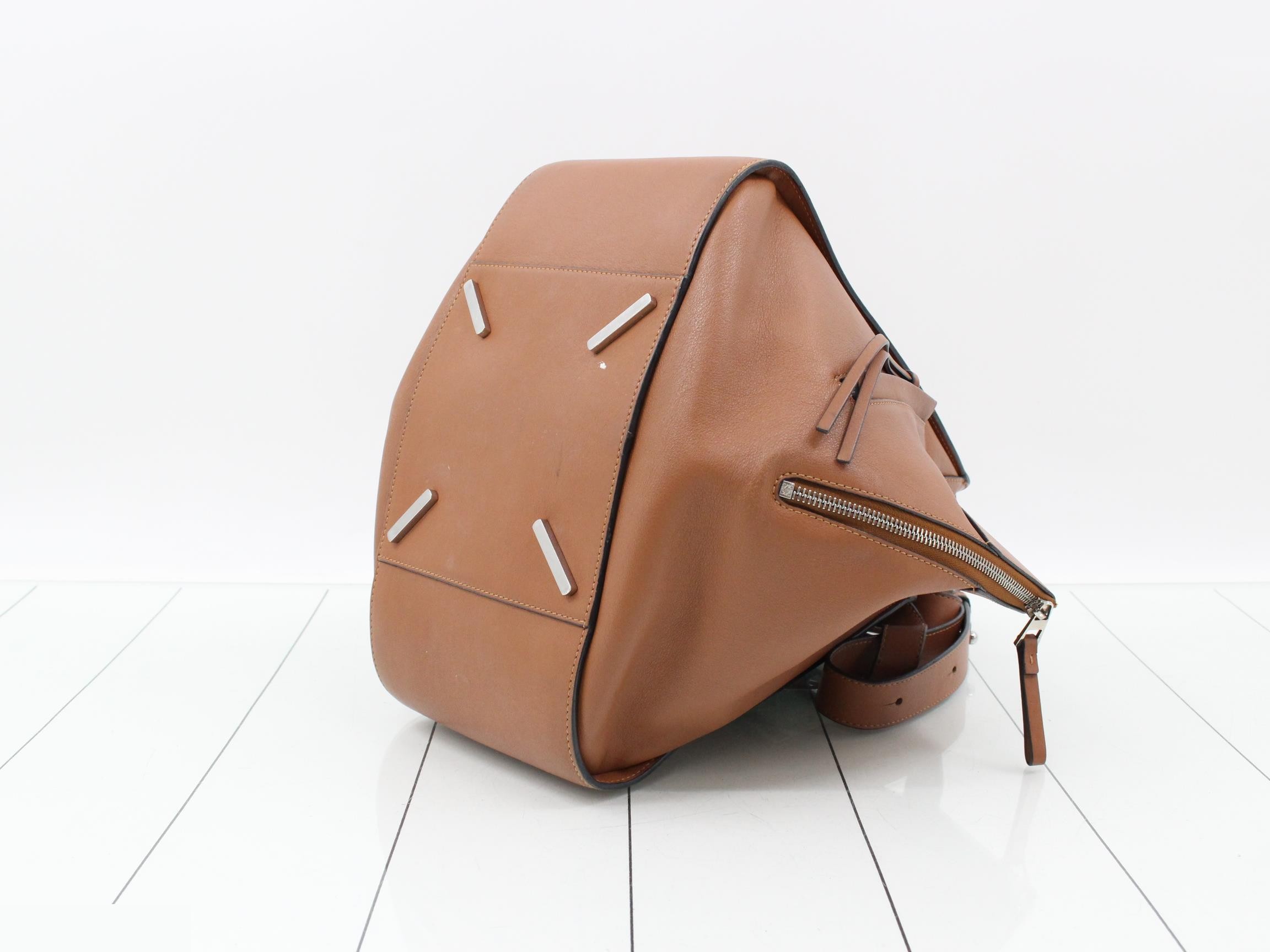 Hammock Leather 6-Way Bag, Brown — view 6