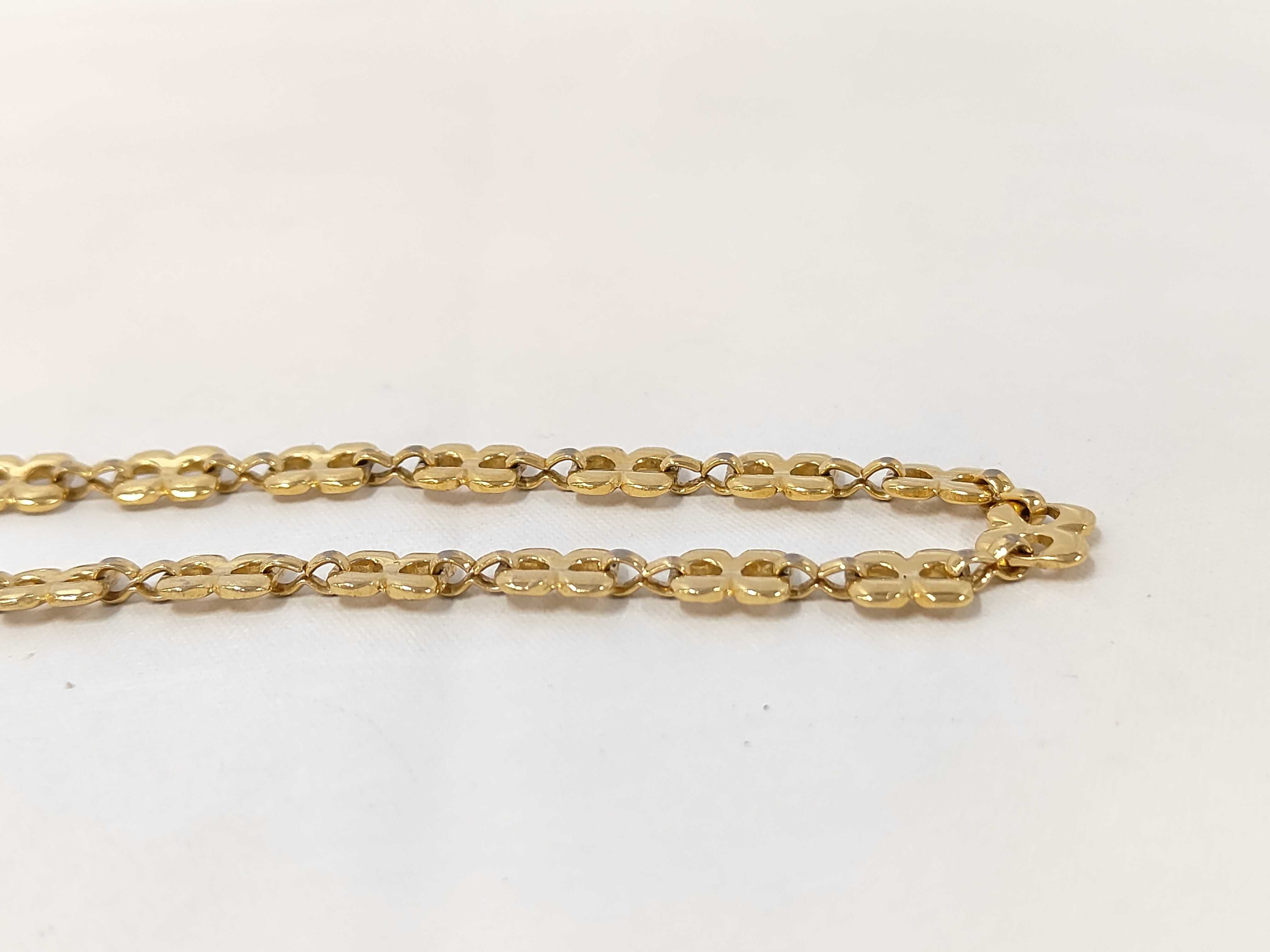 GG Logo Vintage Gold Necklace — view 3
