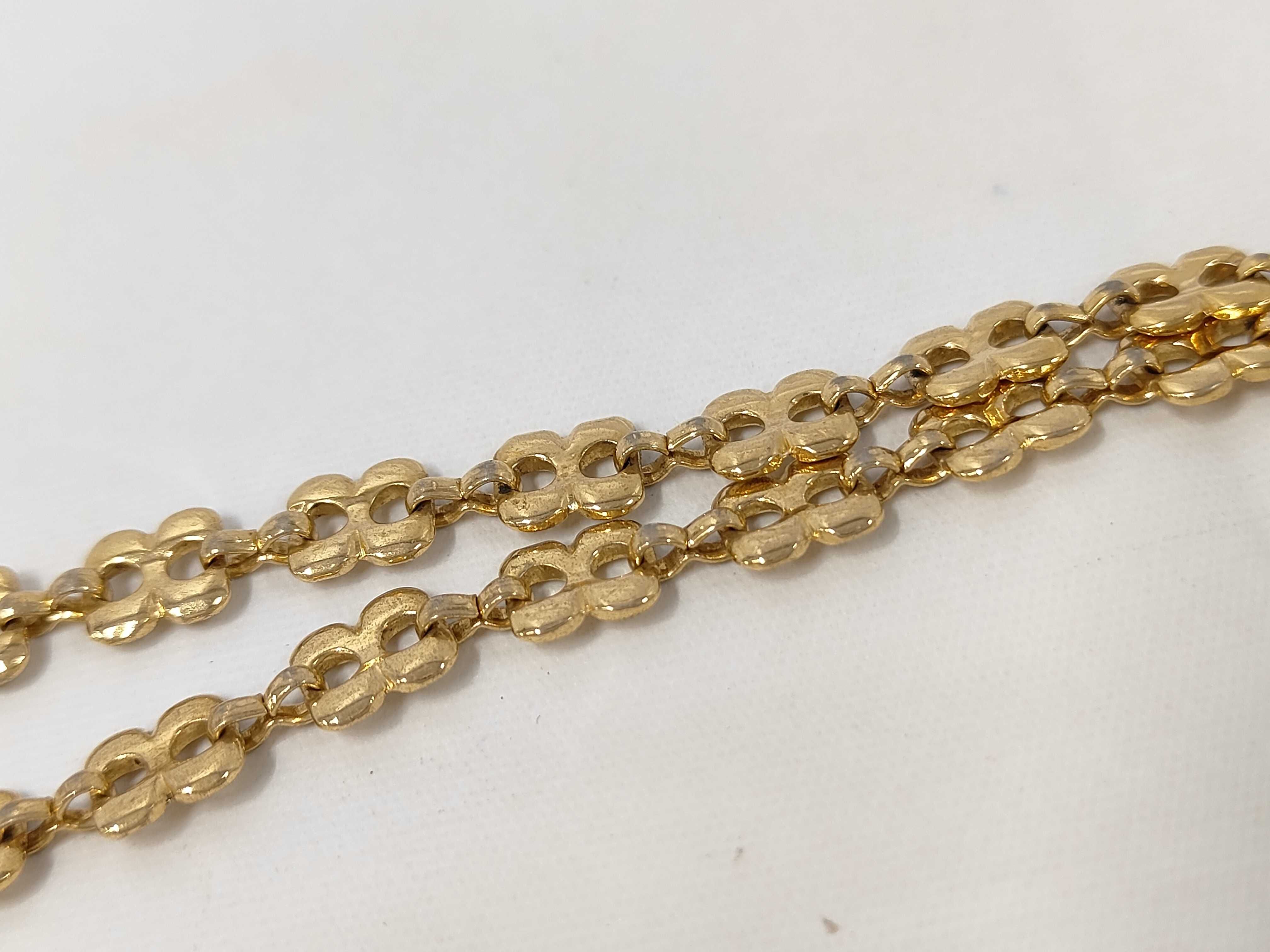GG Logo Vintage Gold Necklace — view 4