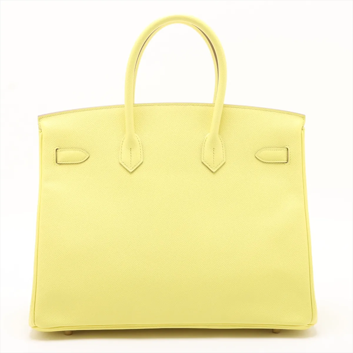 [Individually wrapped] Hermes Birkin 35 Letourne Vaux Epson Lime Pink Gold Hardware Q:2013 — view 2